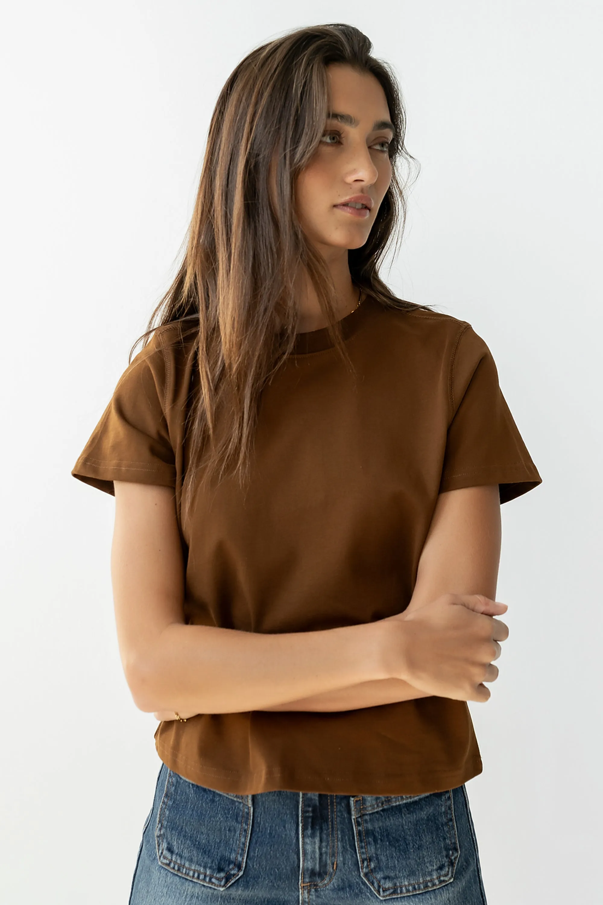 Judy Tee in Brown sold by bohme product image thumbnail 4