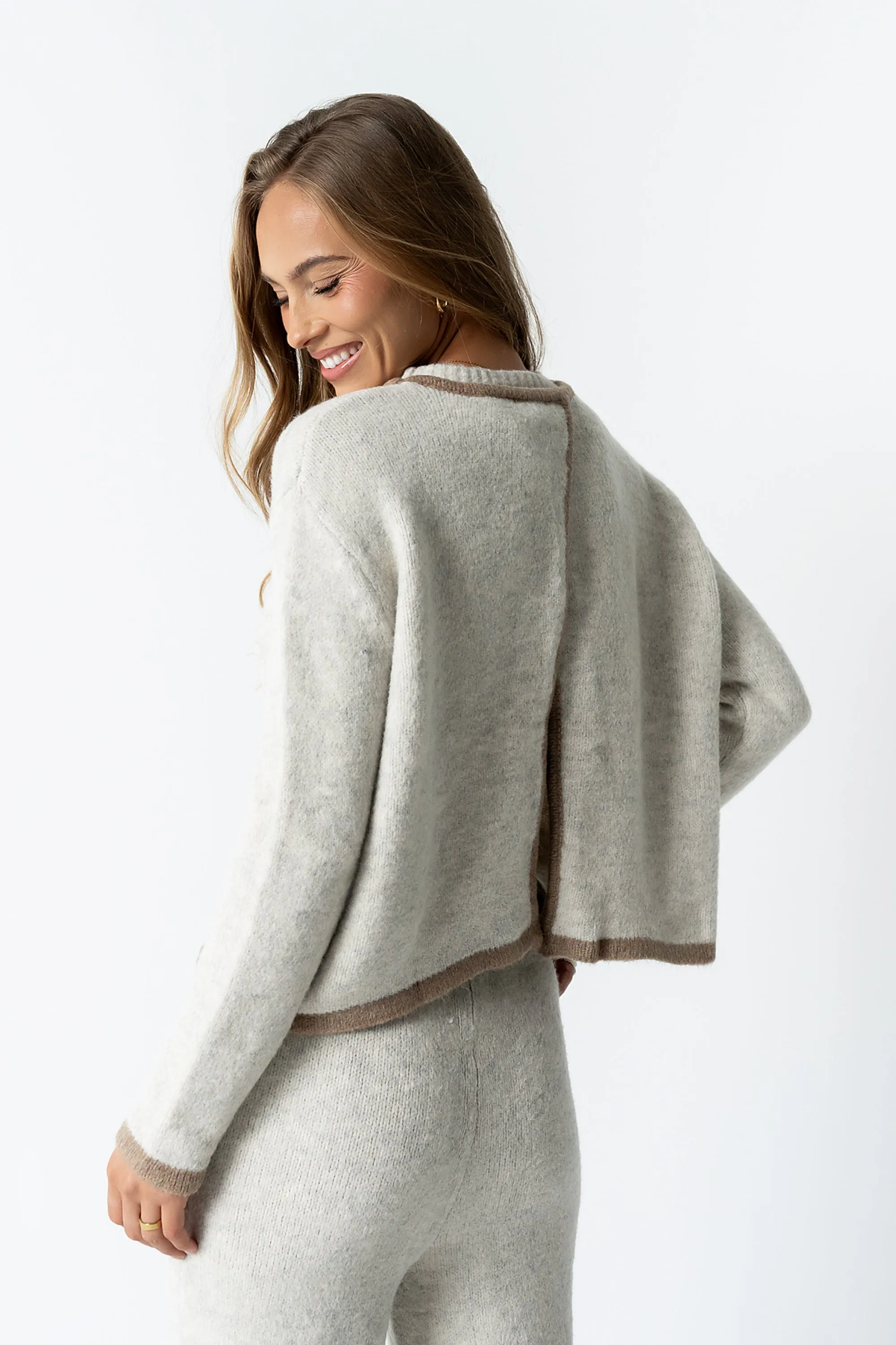 Livy Contrast Sweater sold by bohme product image thumbnail 4