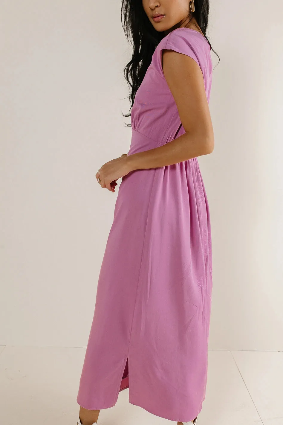 Addilyn Midi Dress in Orchid - FINAL SALE sold by bohme product image thumbnail 3