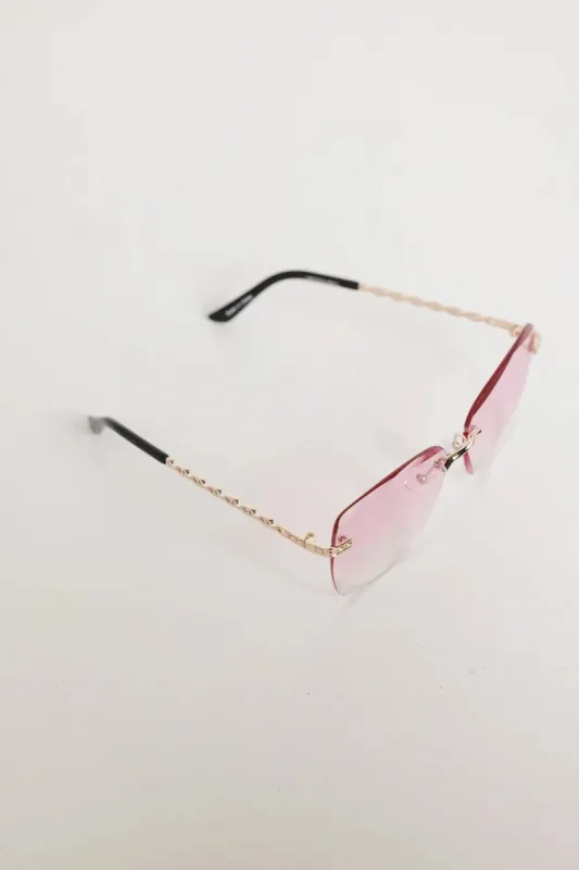 Pretty in Pink Sunglasses sold by bohme