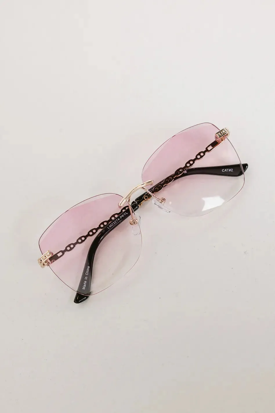 Pretty in Pink Sunglasses sold by bohme product image thumbnail 2