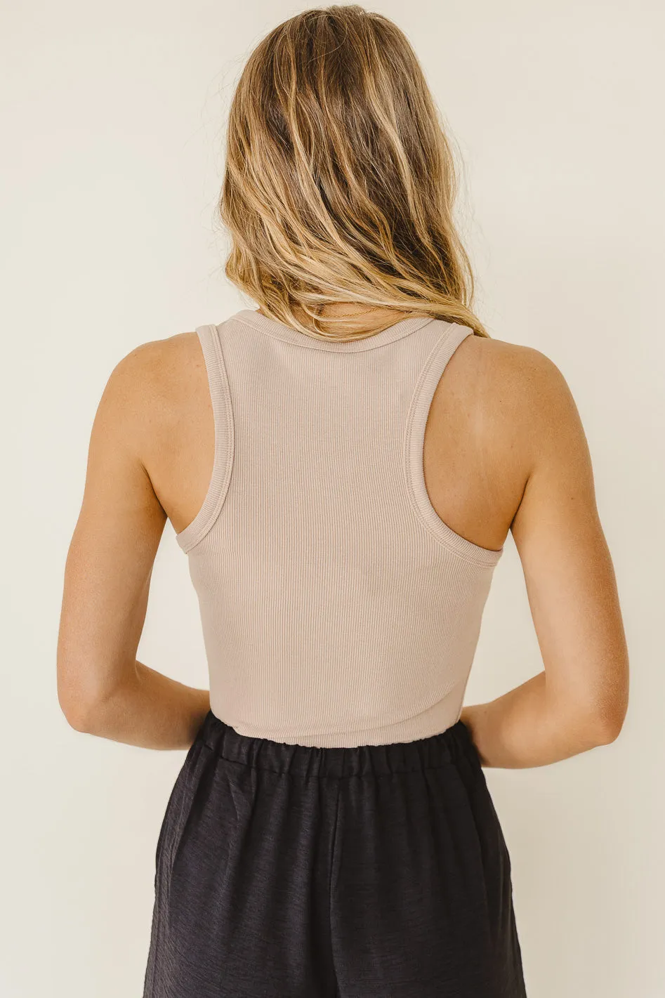 Kendall Tank in Latte - FINAL SALE sold by bohme product image thumbnail 3