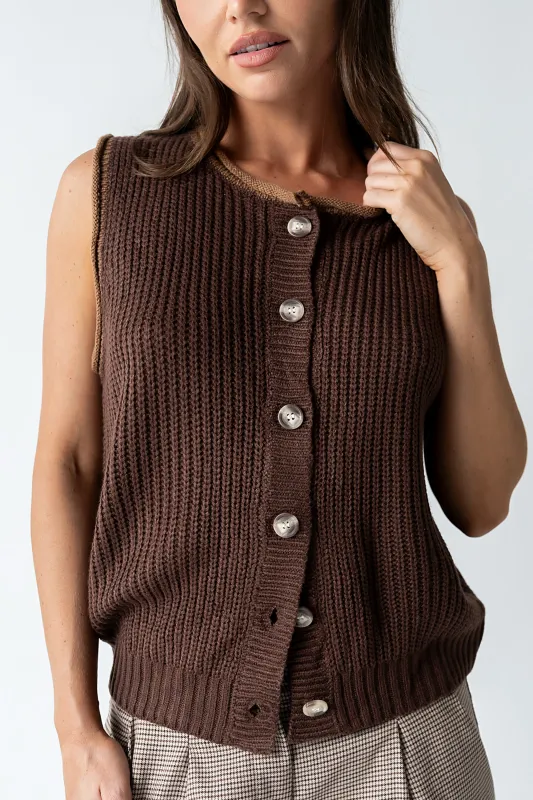 Maui Contrast Sweater made by bohme