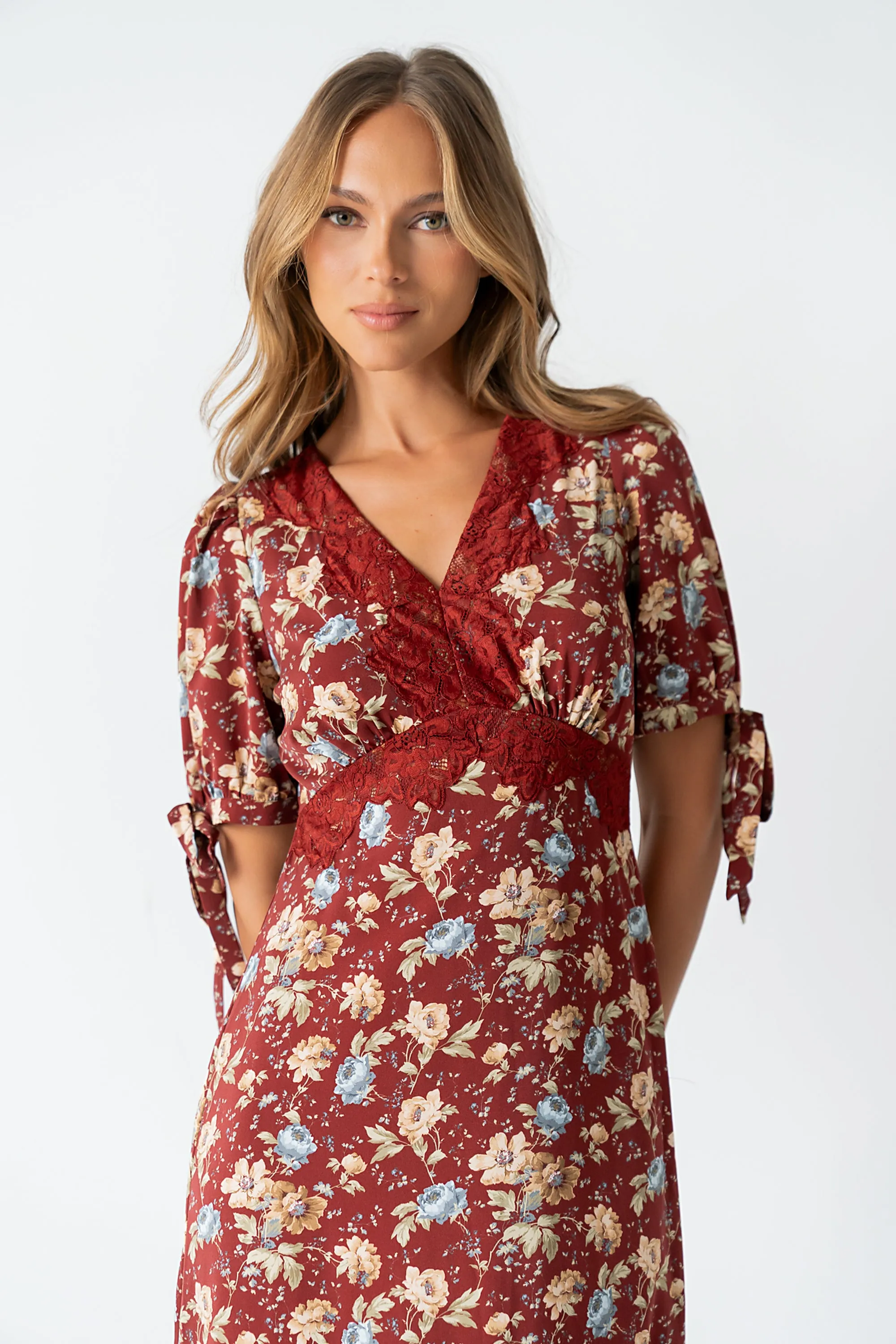 Gage Floral Maxi Dress sold by bohme product image thumbnail 2