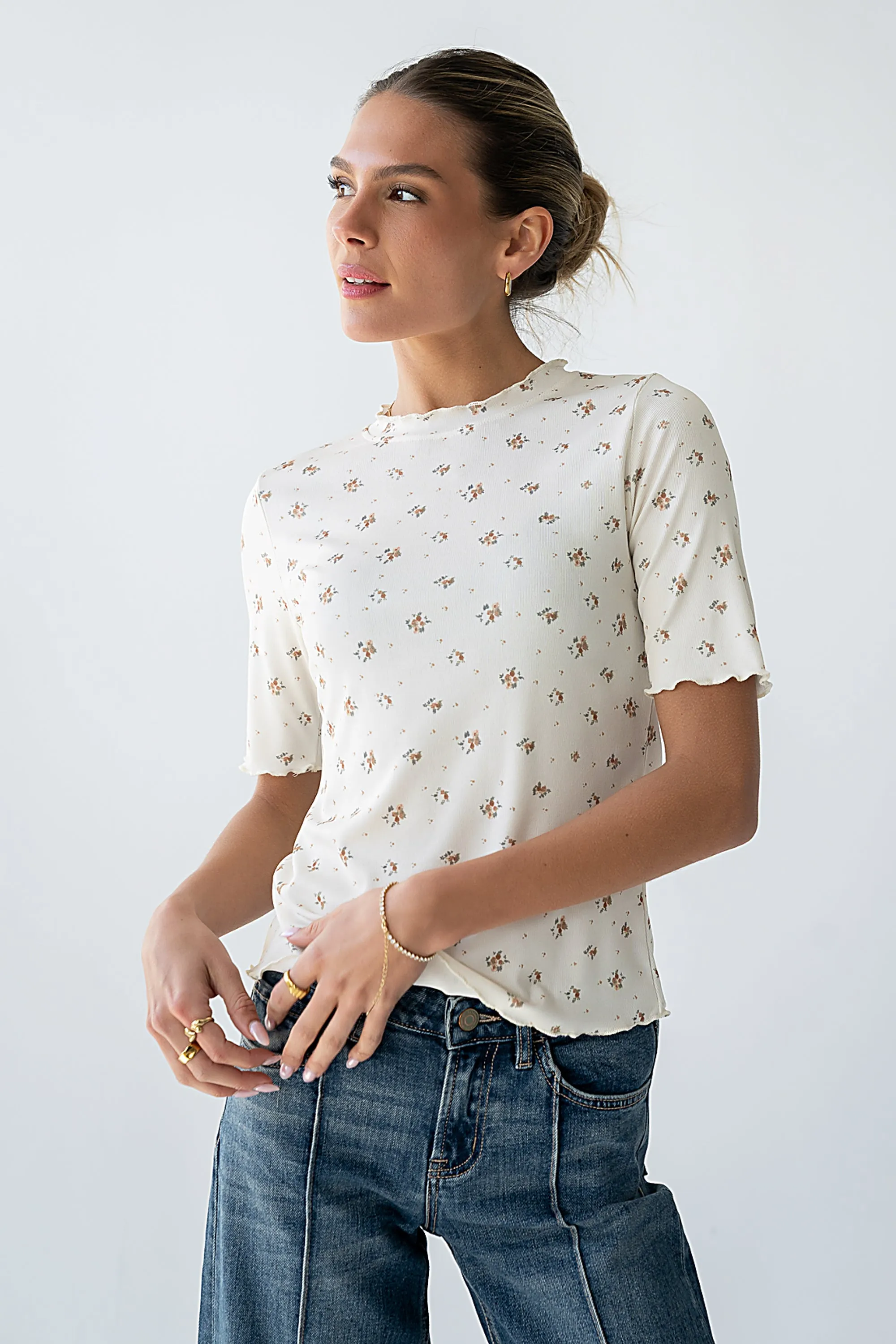 Ross Floral Top sold by bohme product image thumbnail 2