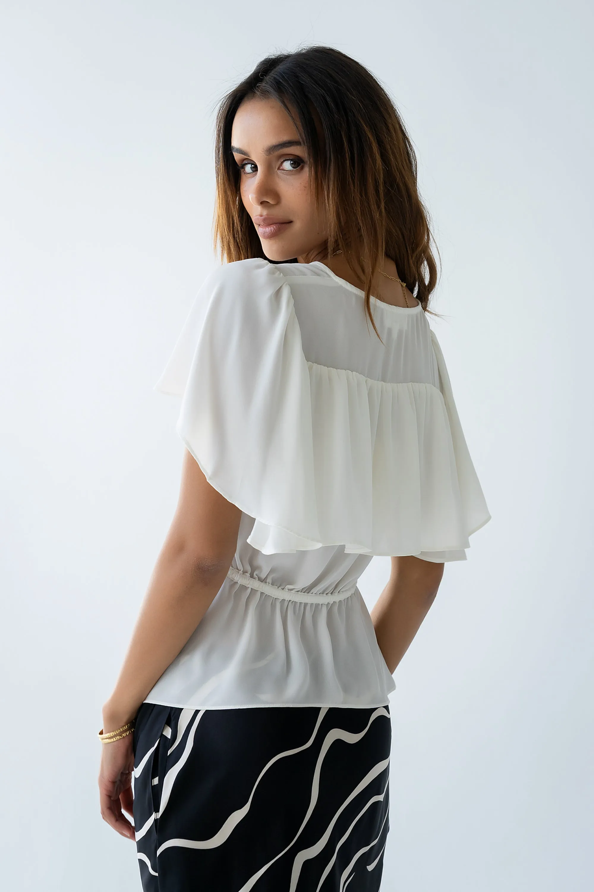 Bernice Sheer Blouse sold by bohme product image thumbnail 5