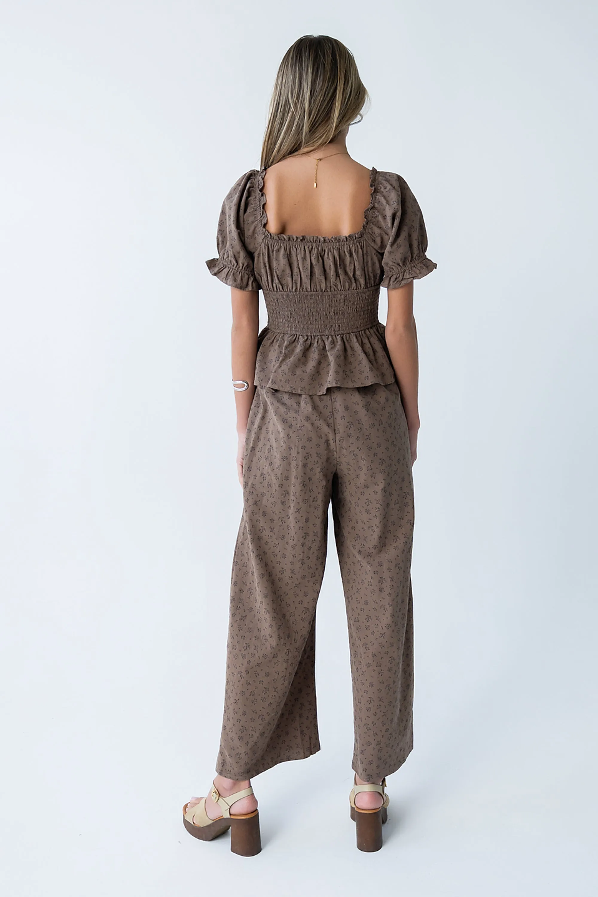 Nancy Floral Jumpsuit sold by bohme product image thumbnail 4