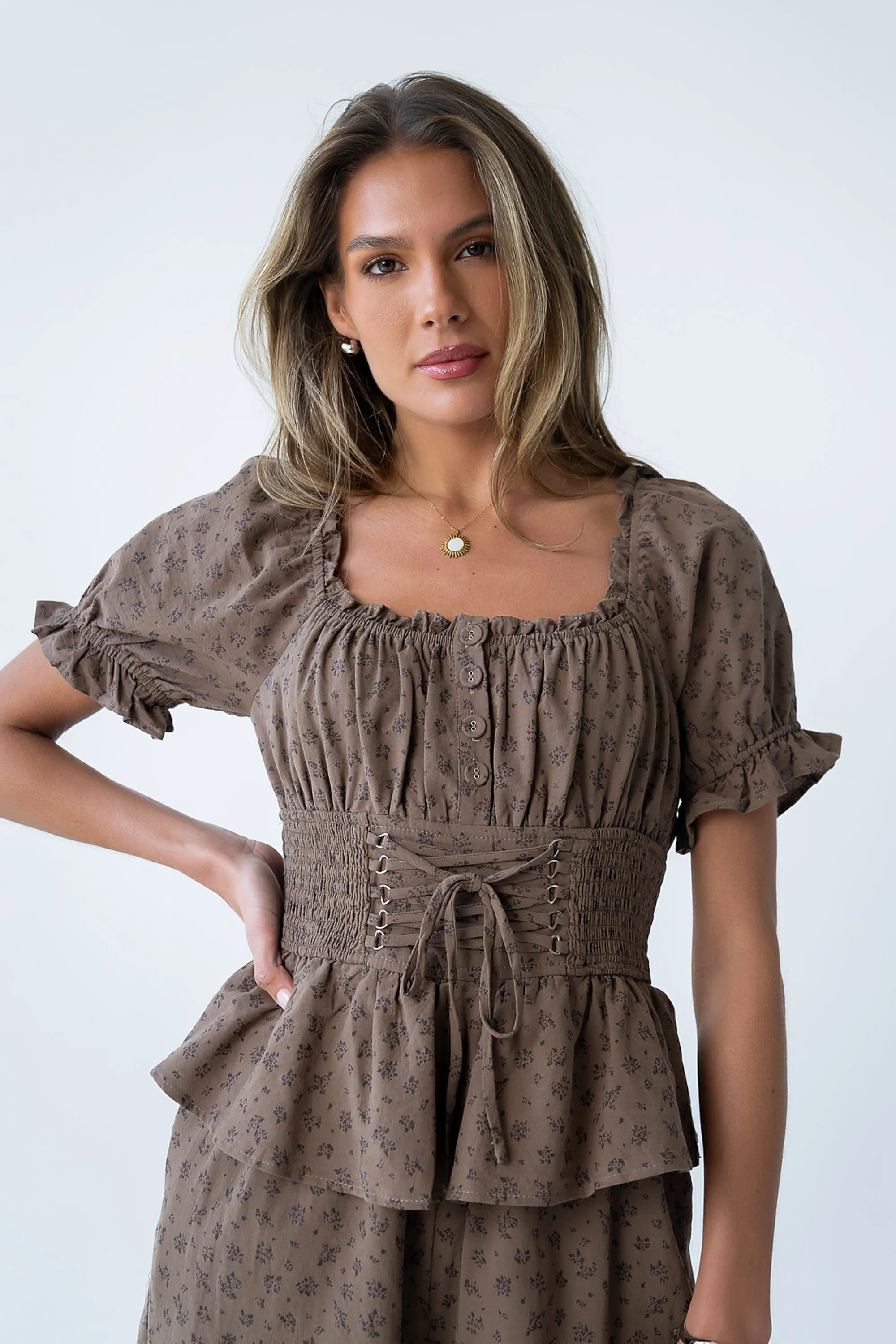 Nancy Floral Jumpsuit sold by bohme product image thumbnail 3