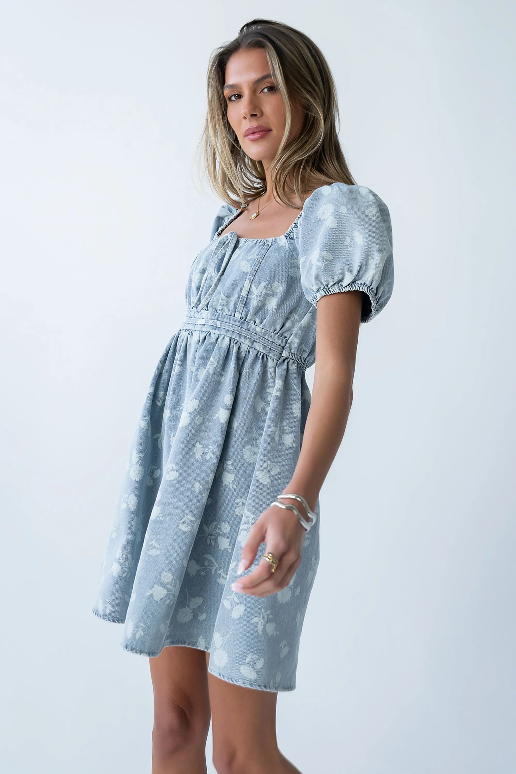 Matilda Denim Mini Dress sold by bohme product image thumbnail 5