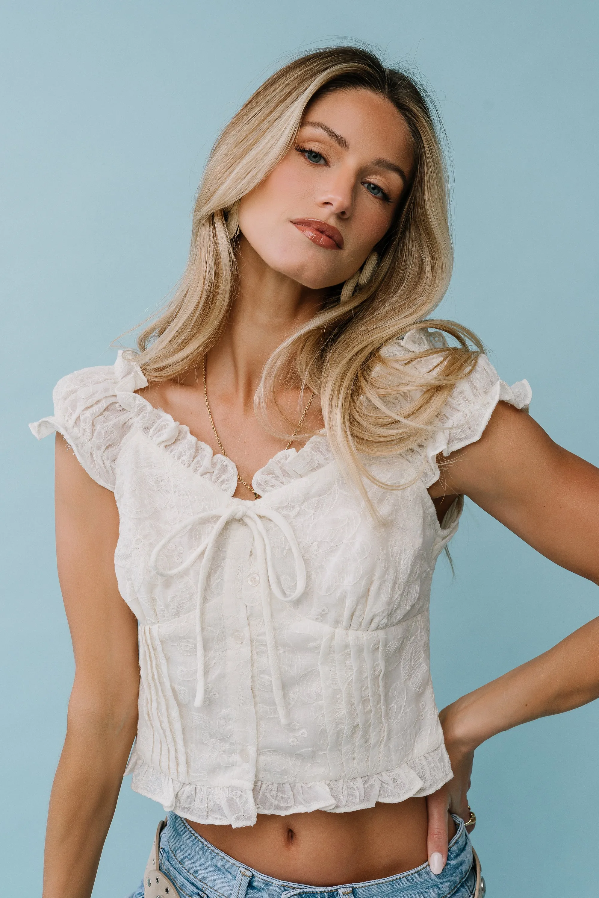 Mylo Embroidered Tank Top sold by bohme product image thumbnail 2