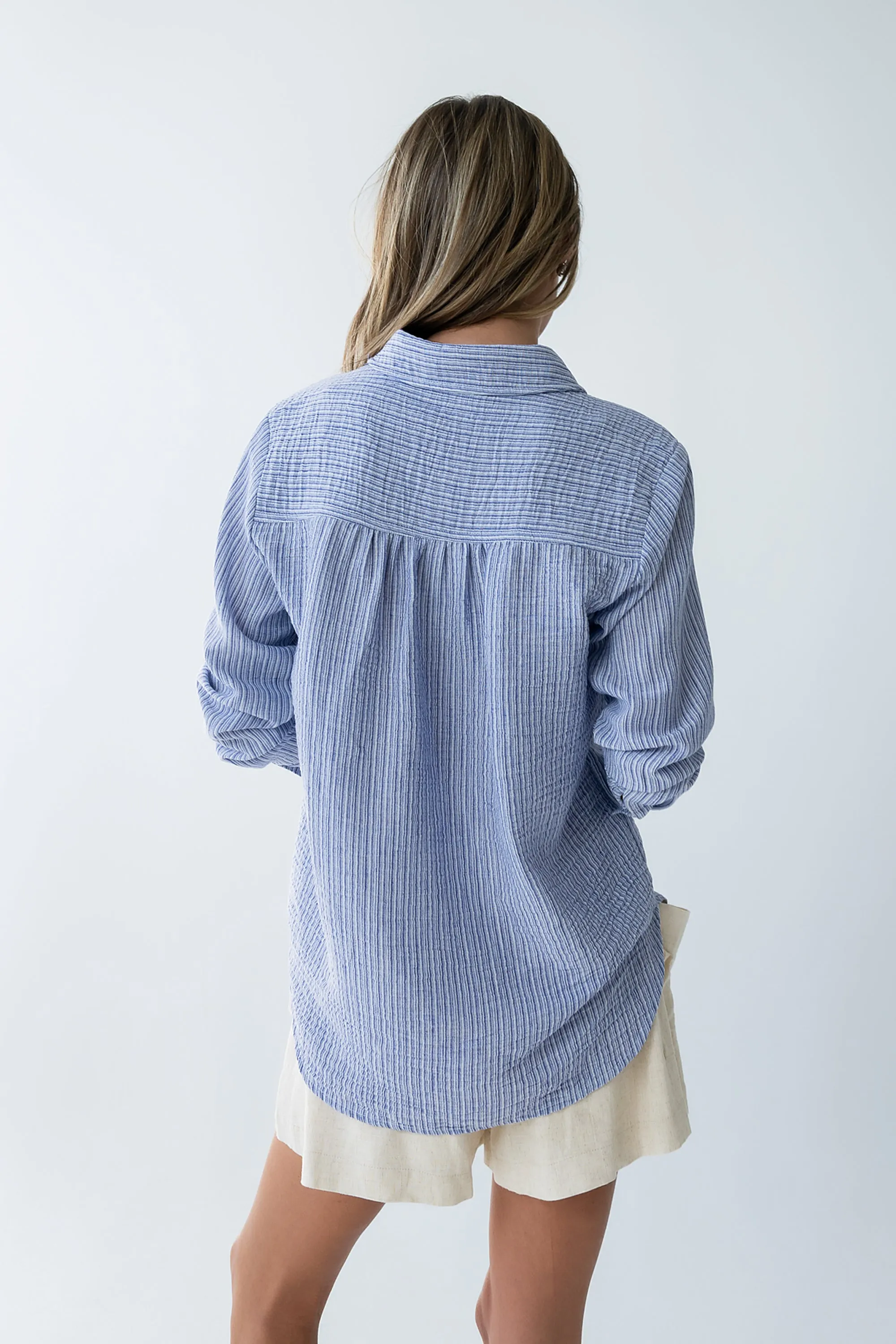 Hillary Striped Button Up sold by bohme product image thumbnail 3