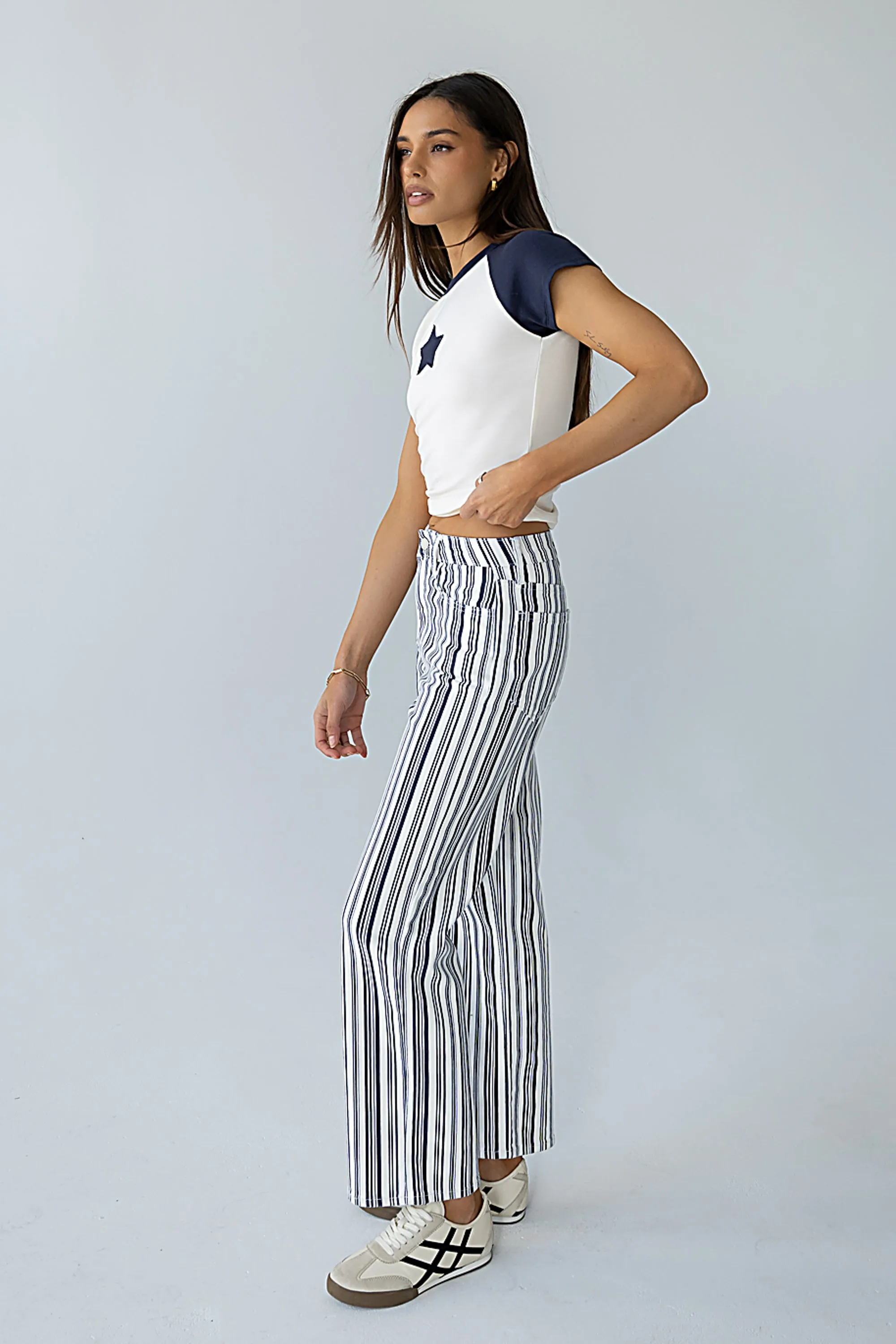 Skyla Contrast Star Top in Ivory sold by bohme product image thumbnail 4