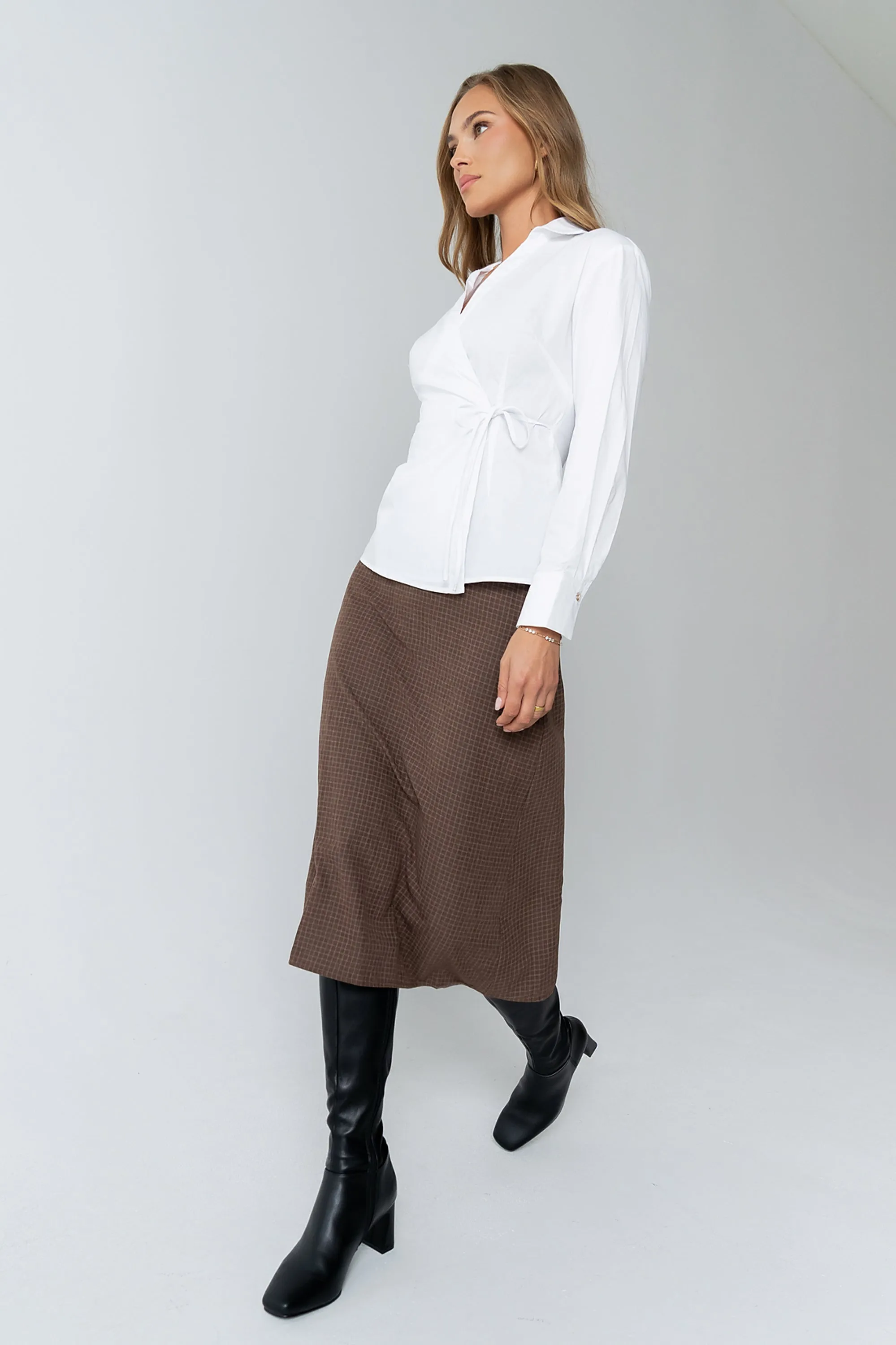Kimmy Wrap Blouse sold by bohme product image thumbnail 4