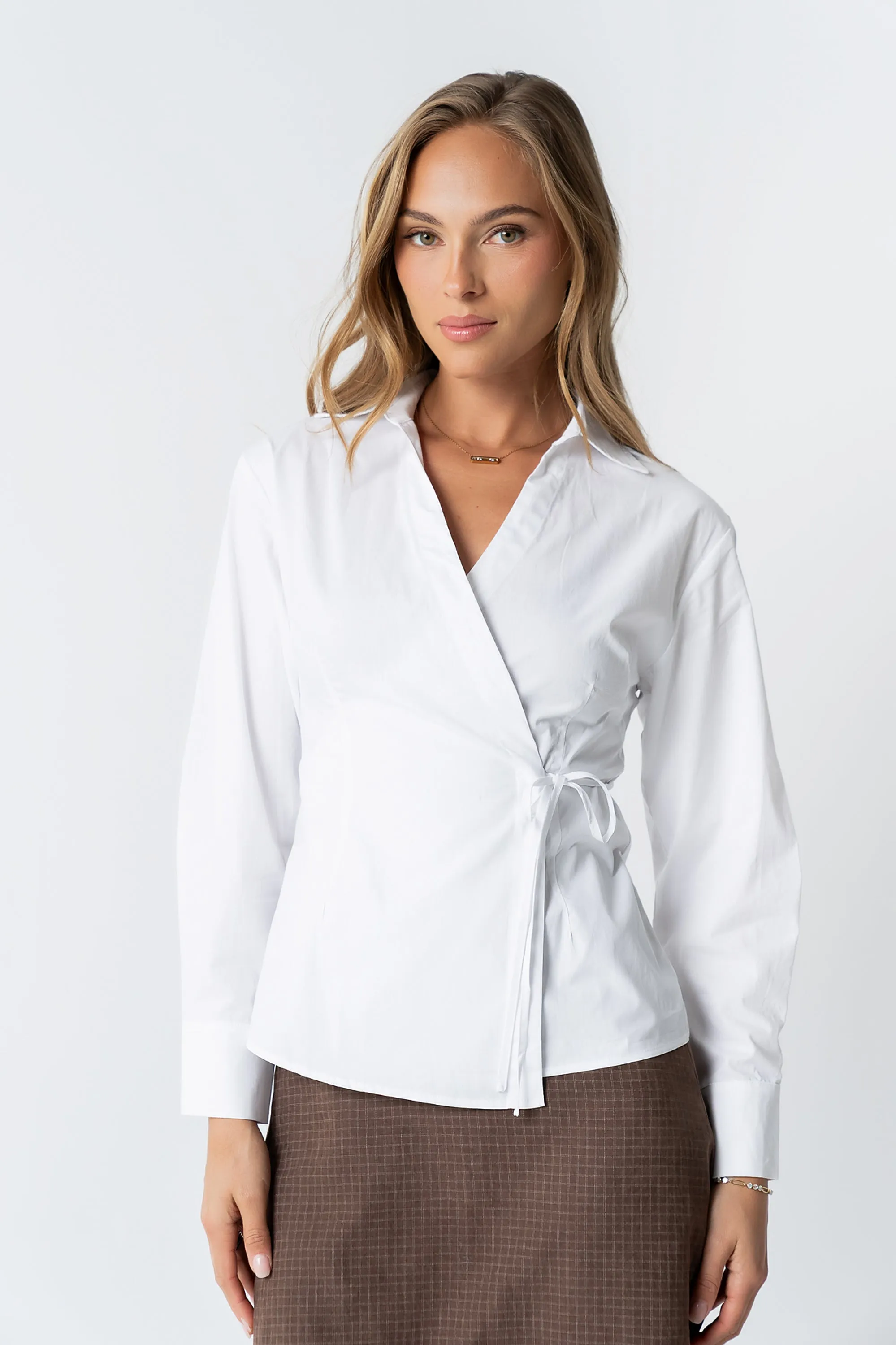 Kimmy Wrap Blouse sold by bohme product image thumbnail 5