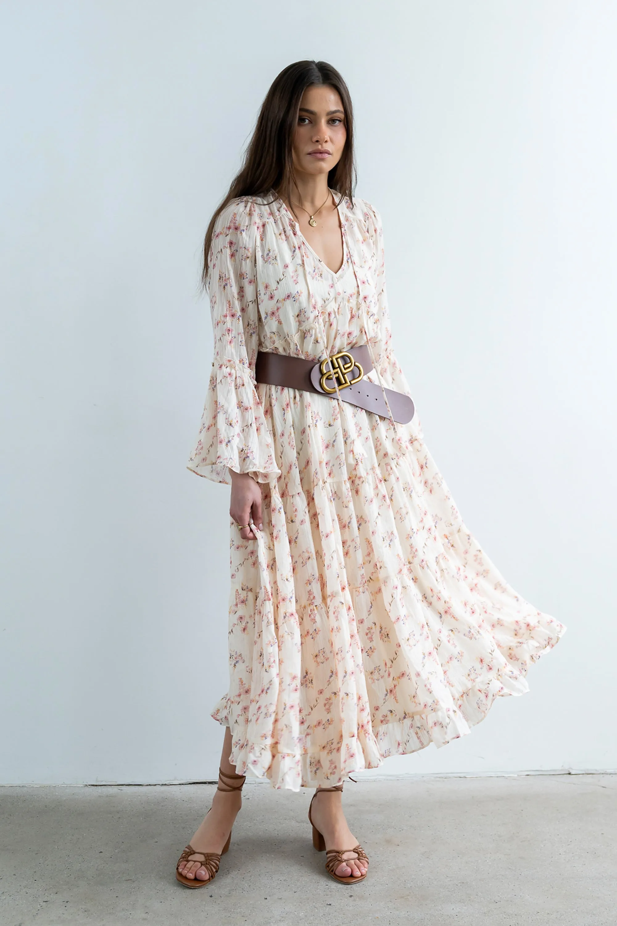 Ramero Floral Maxi Dress sold by bohme product image thumbnail 3