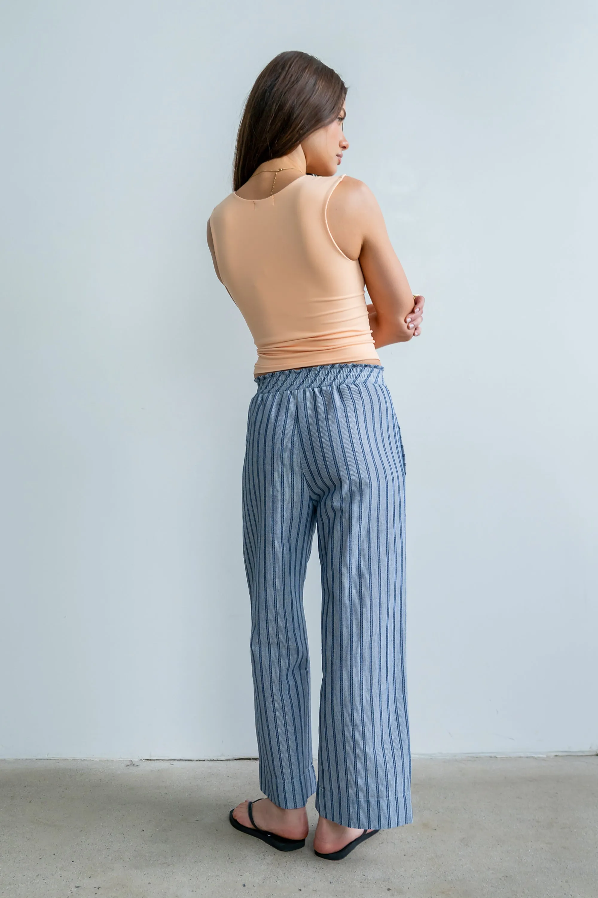 Millie Tank Top in Peach sold by bohme product image thumbnail 3