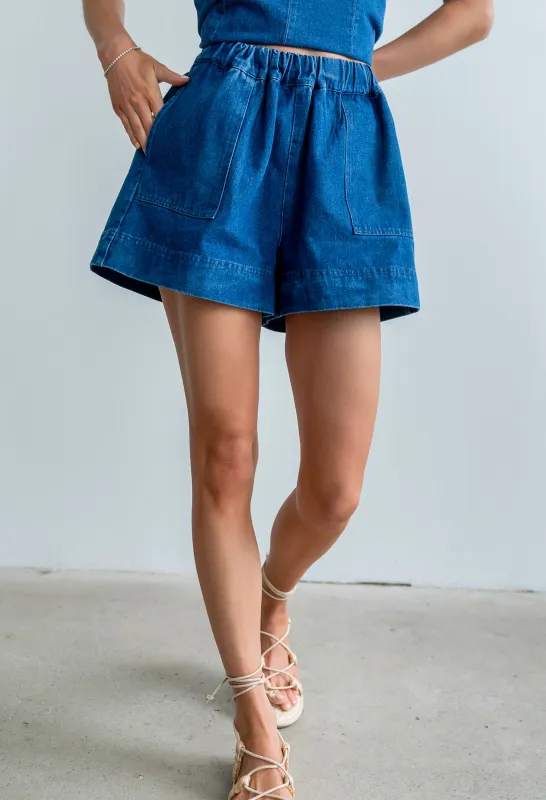 Emory Denim Shorts made by bohme