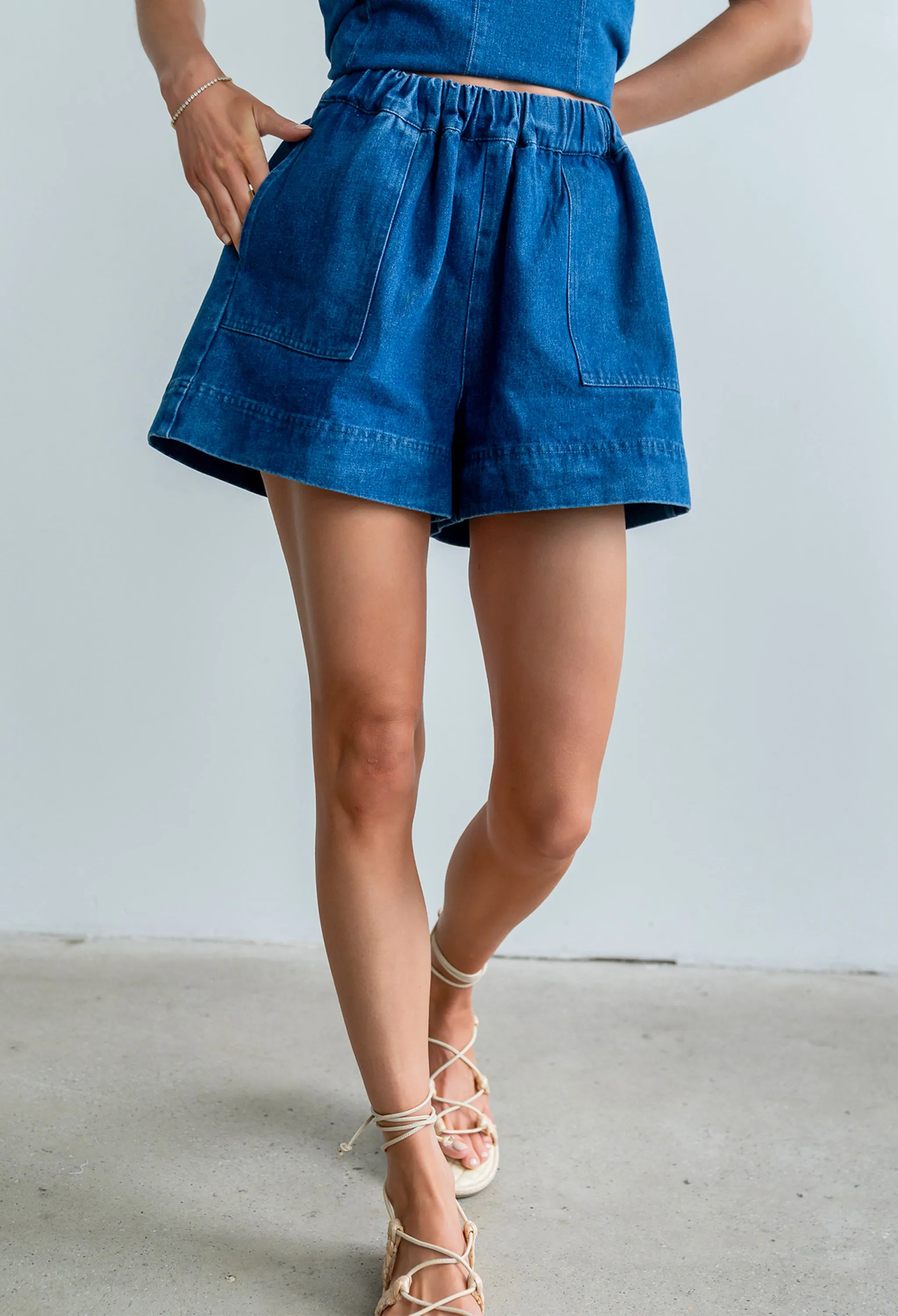 Emory Denim Shorts sold by bohme