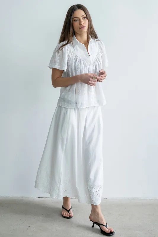 Tina Sheer Button Up made by bohme
