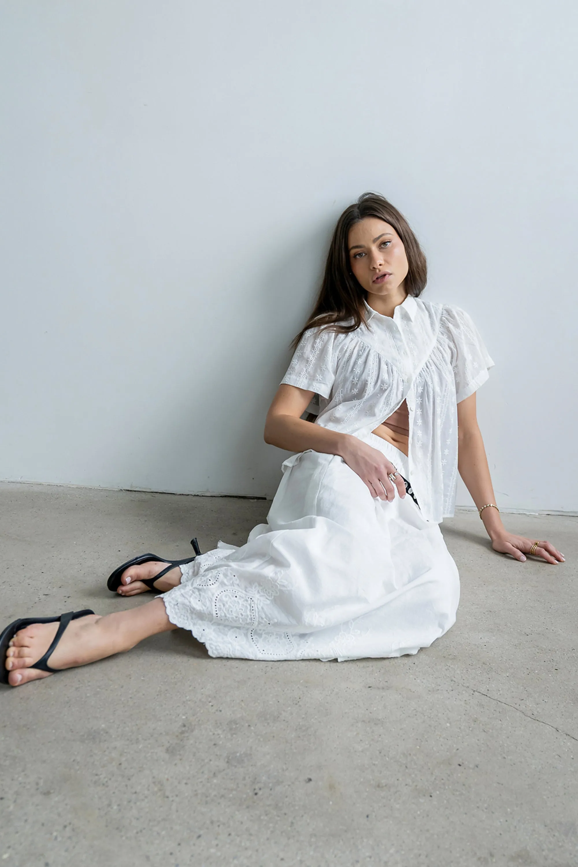 Tina Sheer Button Up sold by bohme product image thumbnail 2