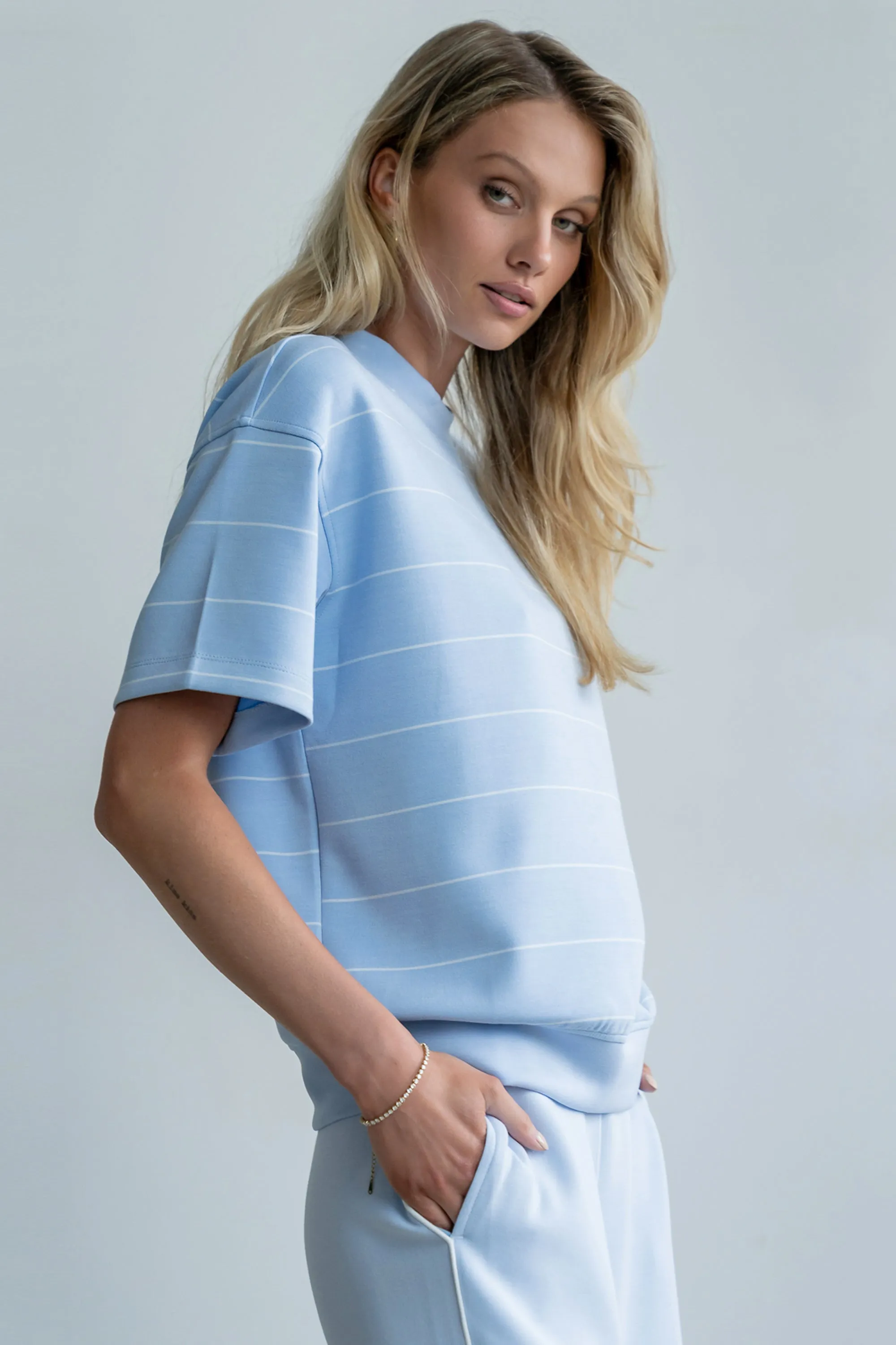 Cyrus Striped Top - FINAL SALE sold by bohme product image thumbnail 5