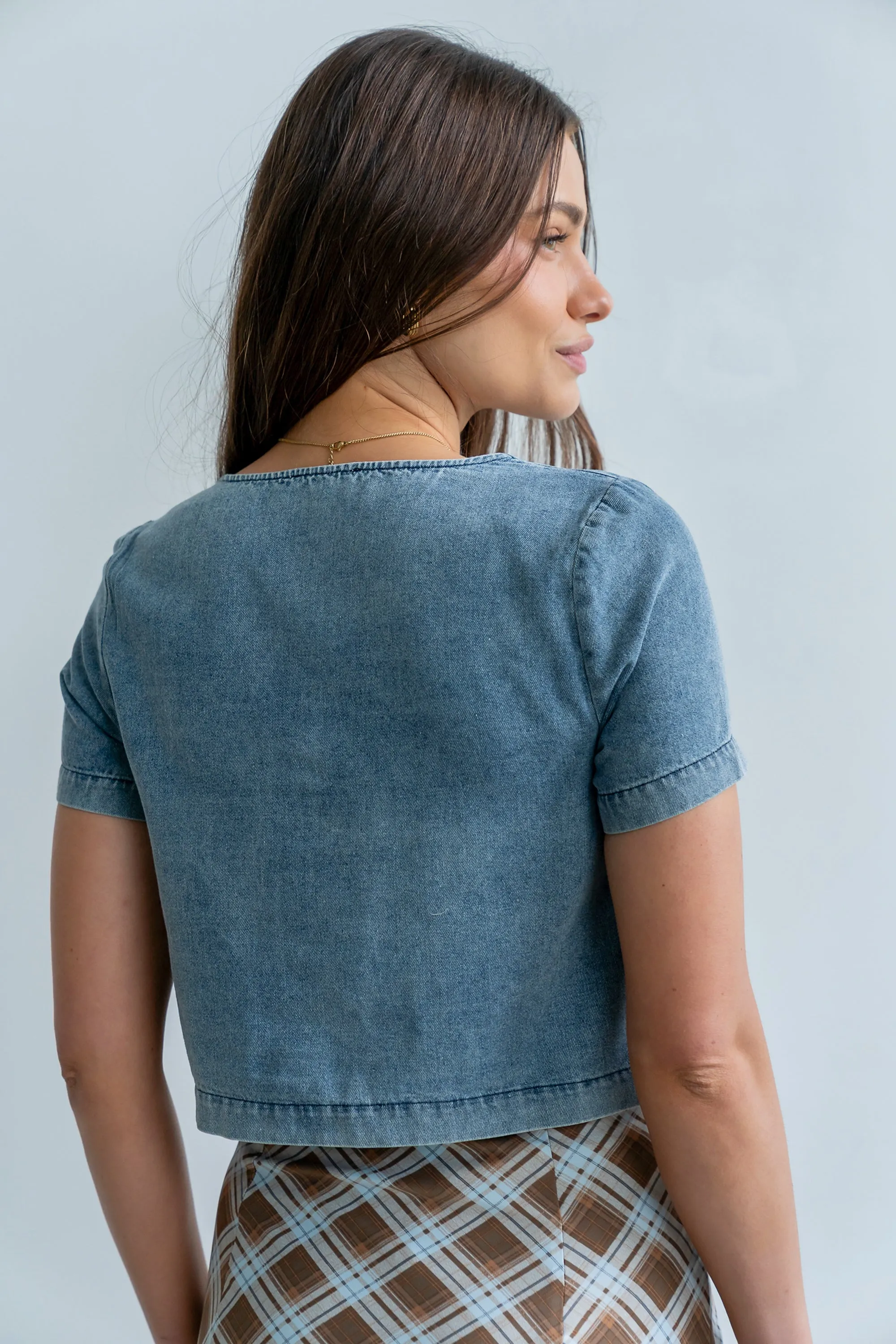 Randy Scalloped Top sold by bohme product image thumbnail 4