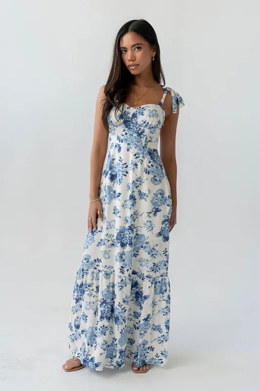 Jacelyn Floral Maxi Dress made by bohme