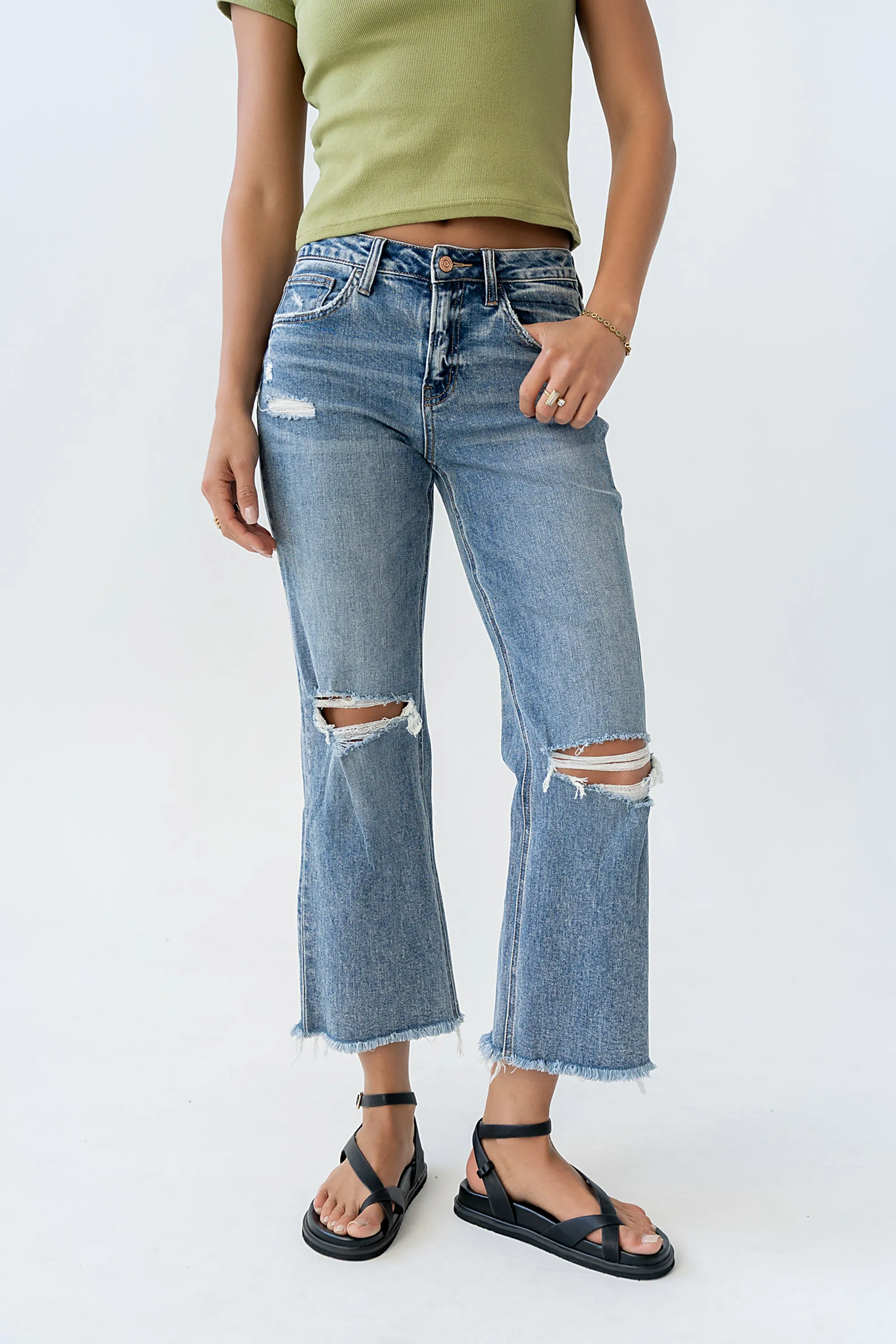 Brenna Straight Leg Jeans sold by bohme product image thumbnail 5
