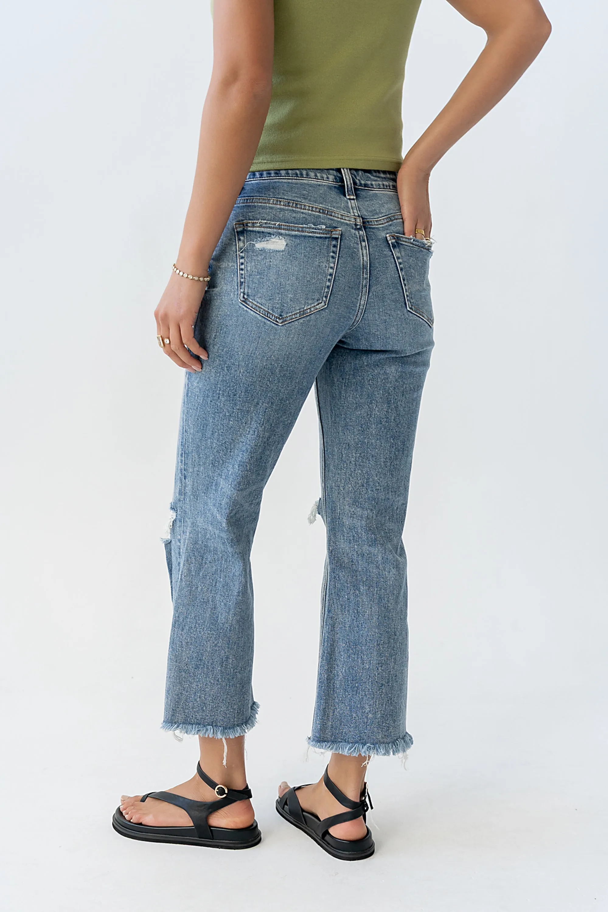 Brenna Straight Leg Jeans sold by bohme product image thumbnail 4