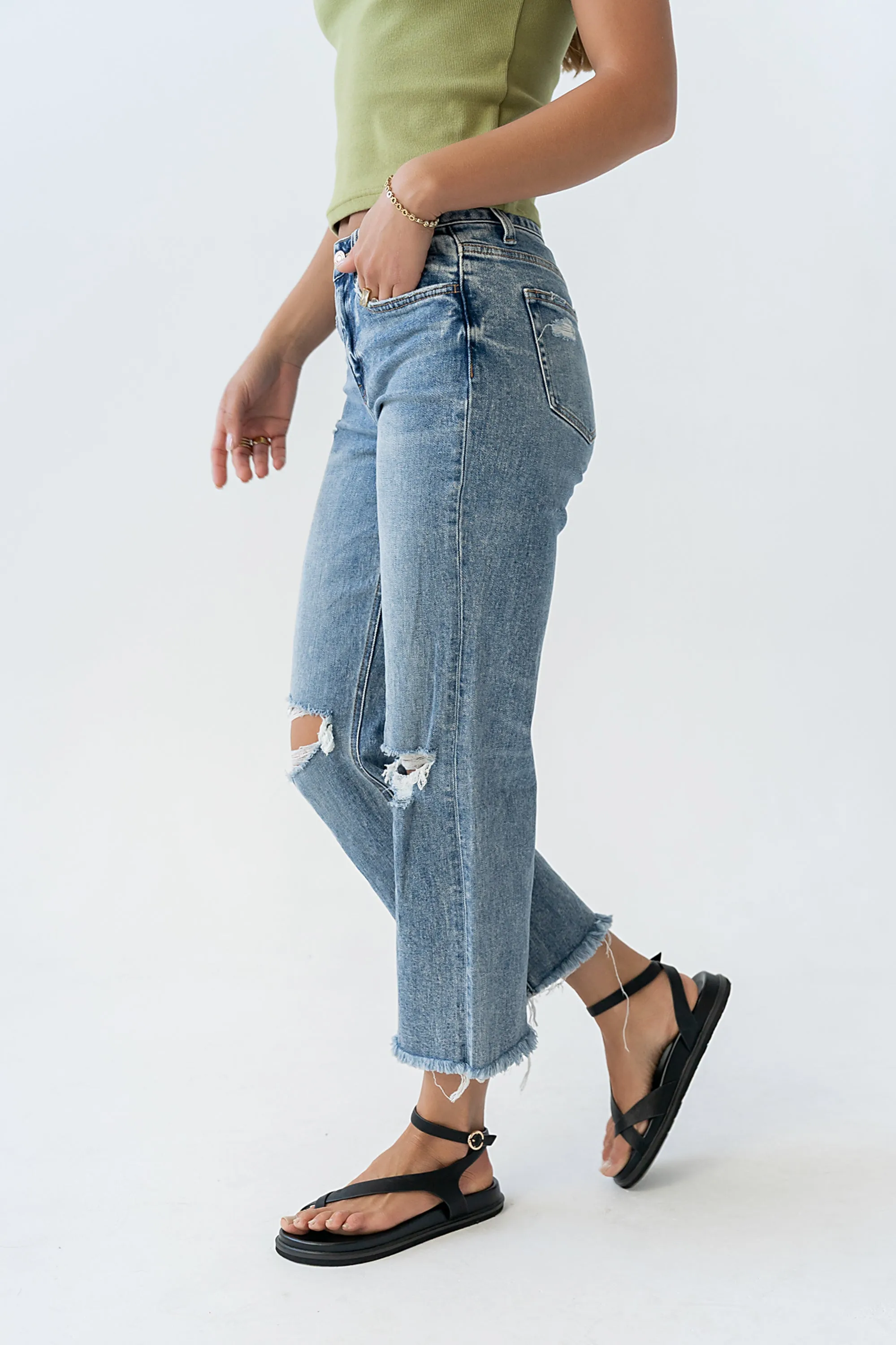 Brenna Straight Leg Jeans sold by bohme product image thumbnail 3