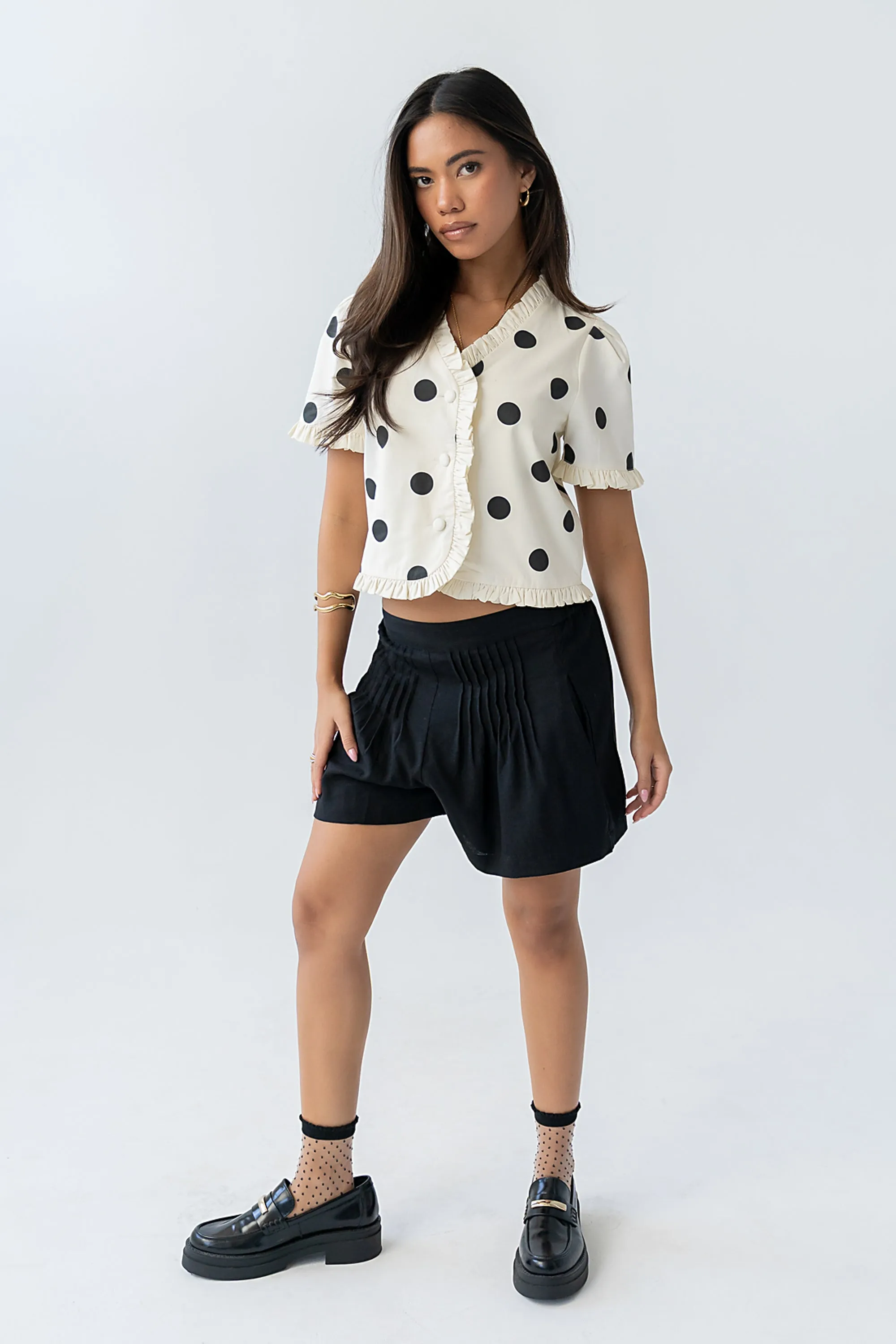 Tyla Polka Dot Blouse sold by bohme product image thumbnail 4