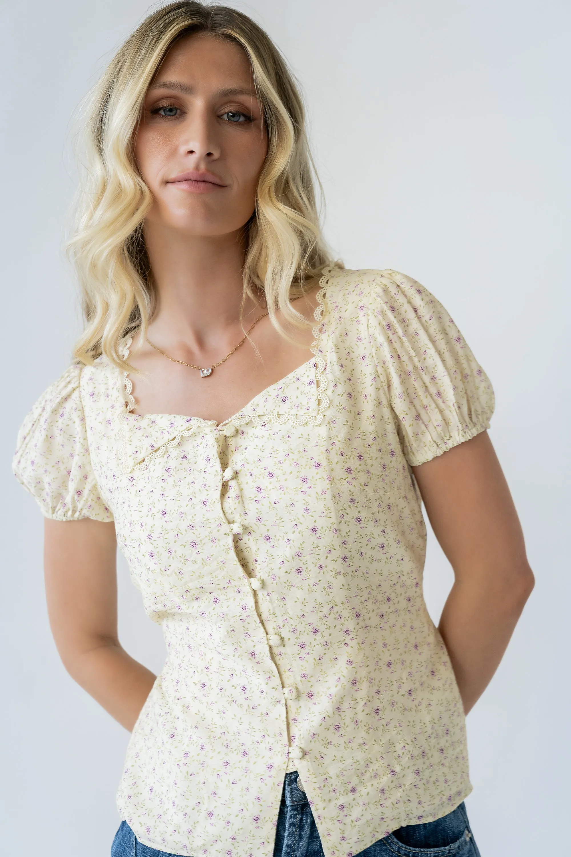 Karlie Floral Blouse - FINAL SALE sold by bohme product image thumbnail 4
