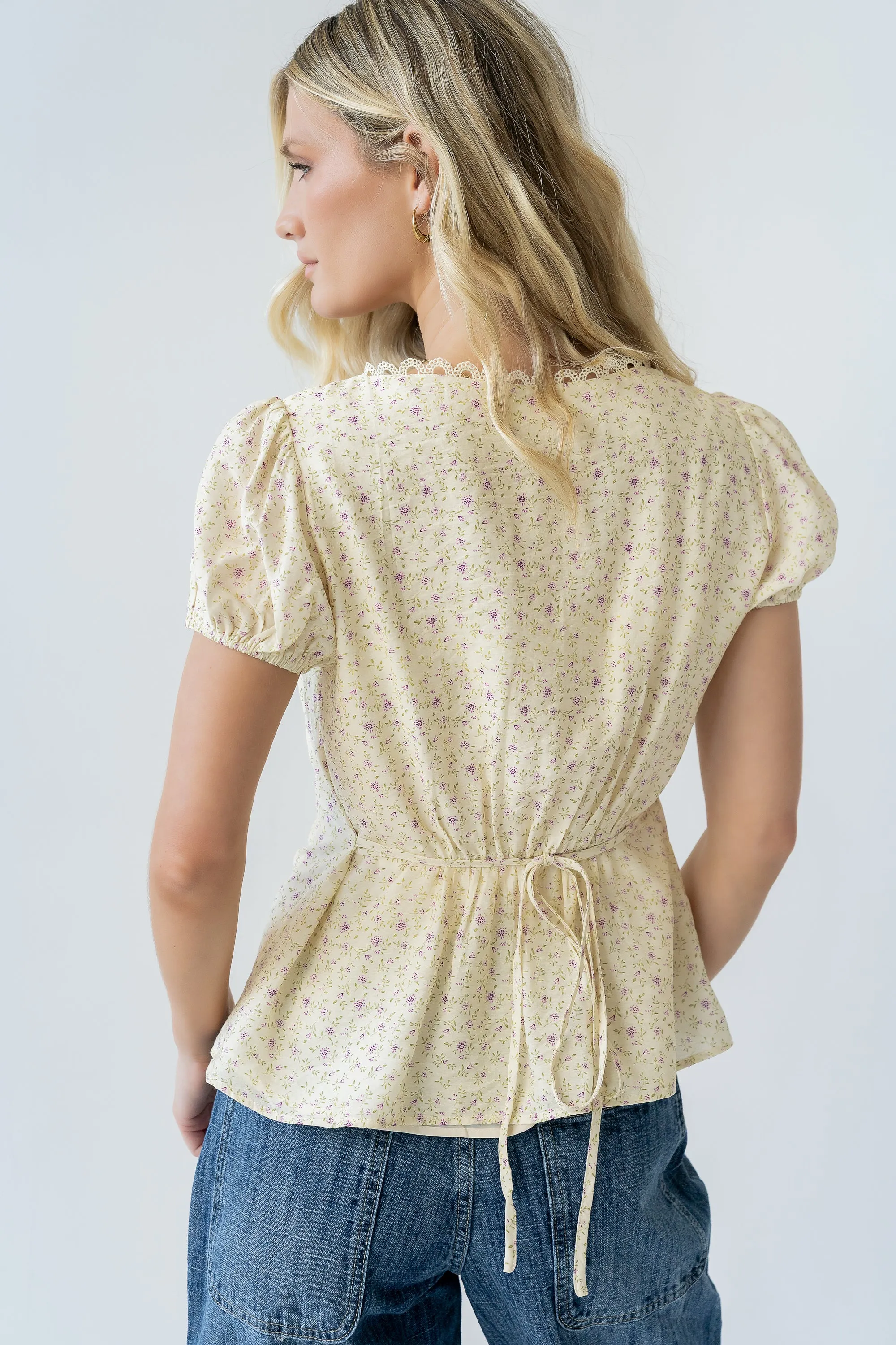 Karlie Floral Blouse - FINAL SALE sold by bohme product image thumbnail 5