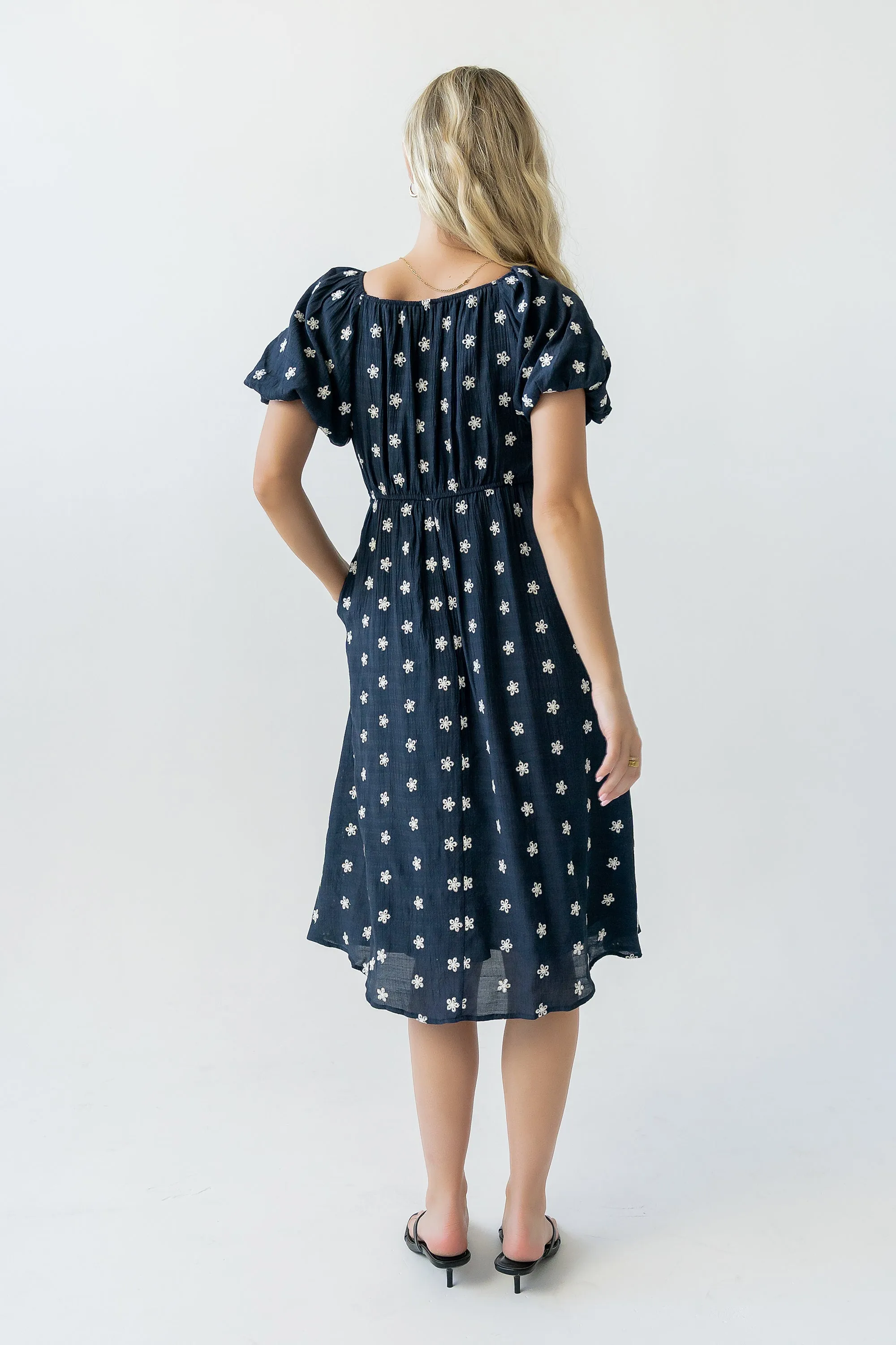 Tara Embroidered Midi Dress sold by bohme product image thumbnail 3