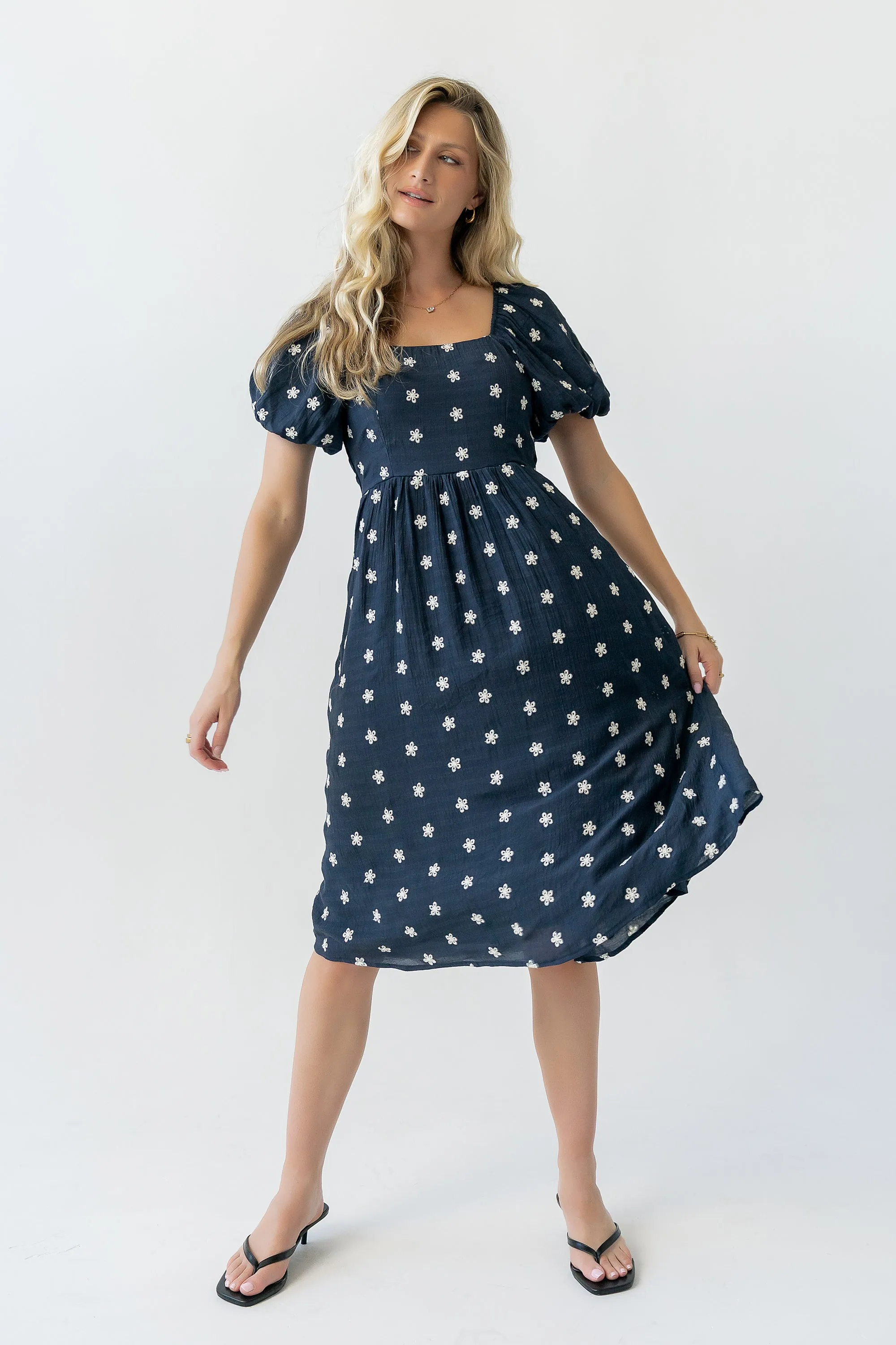 Tara Embroidered Midi Dress sold by bohme product image thumbnail 2