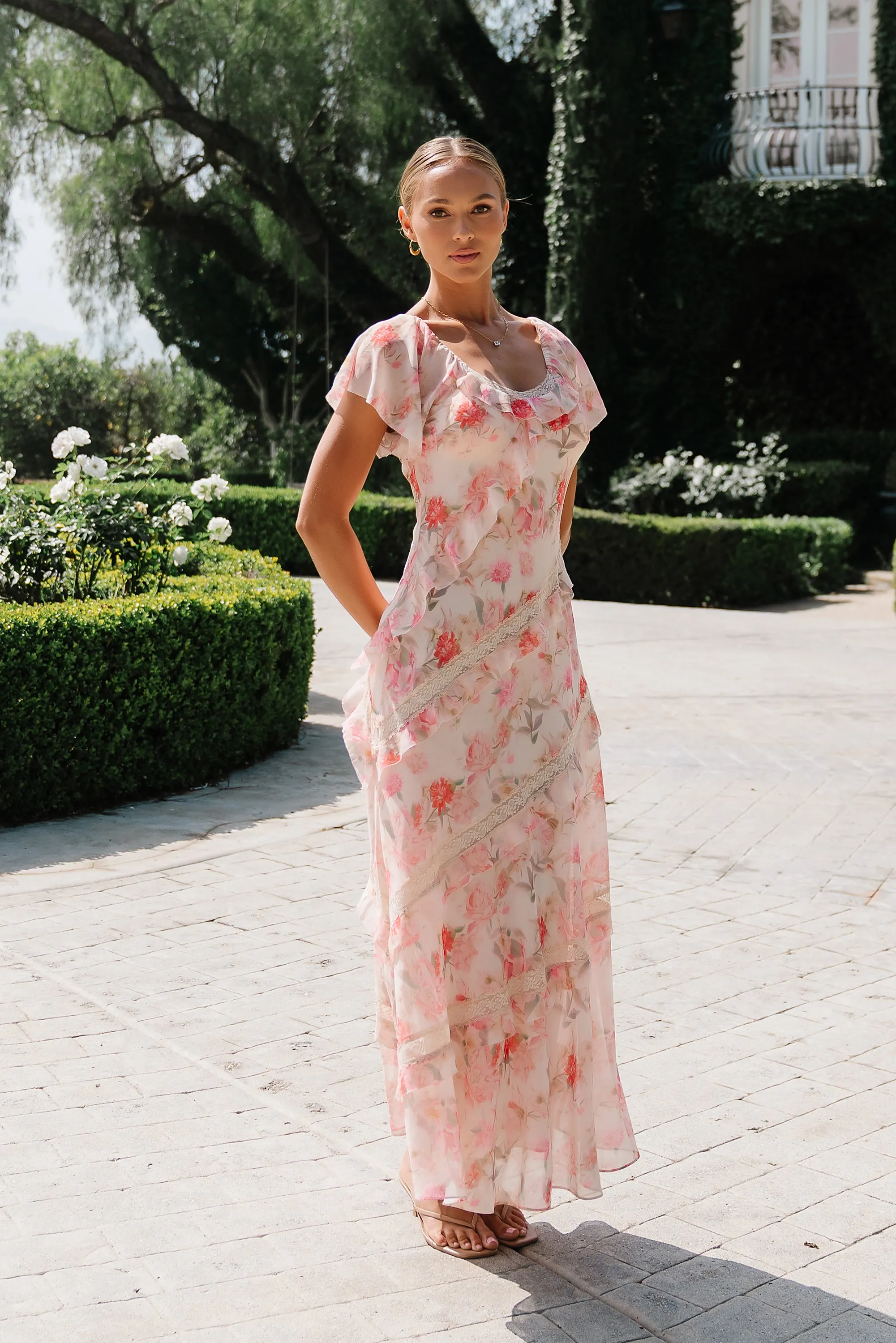 Lennie Floral Maxi Dress sold by bohme product image thumbnail 3