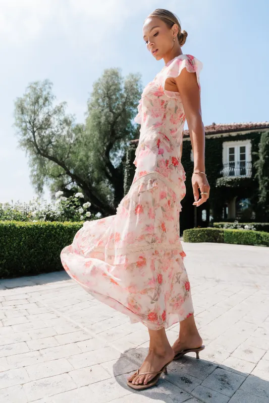 Lennie Floral Maxi Dress made by bohme