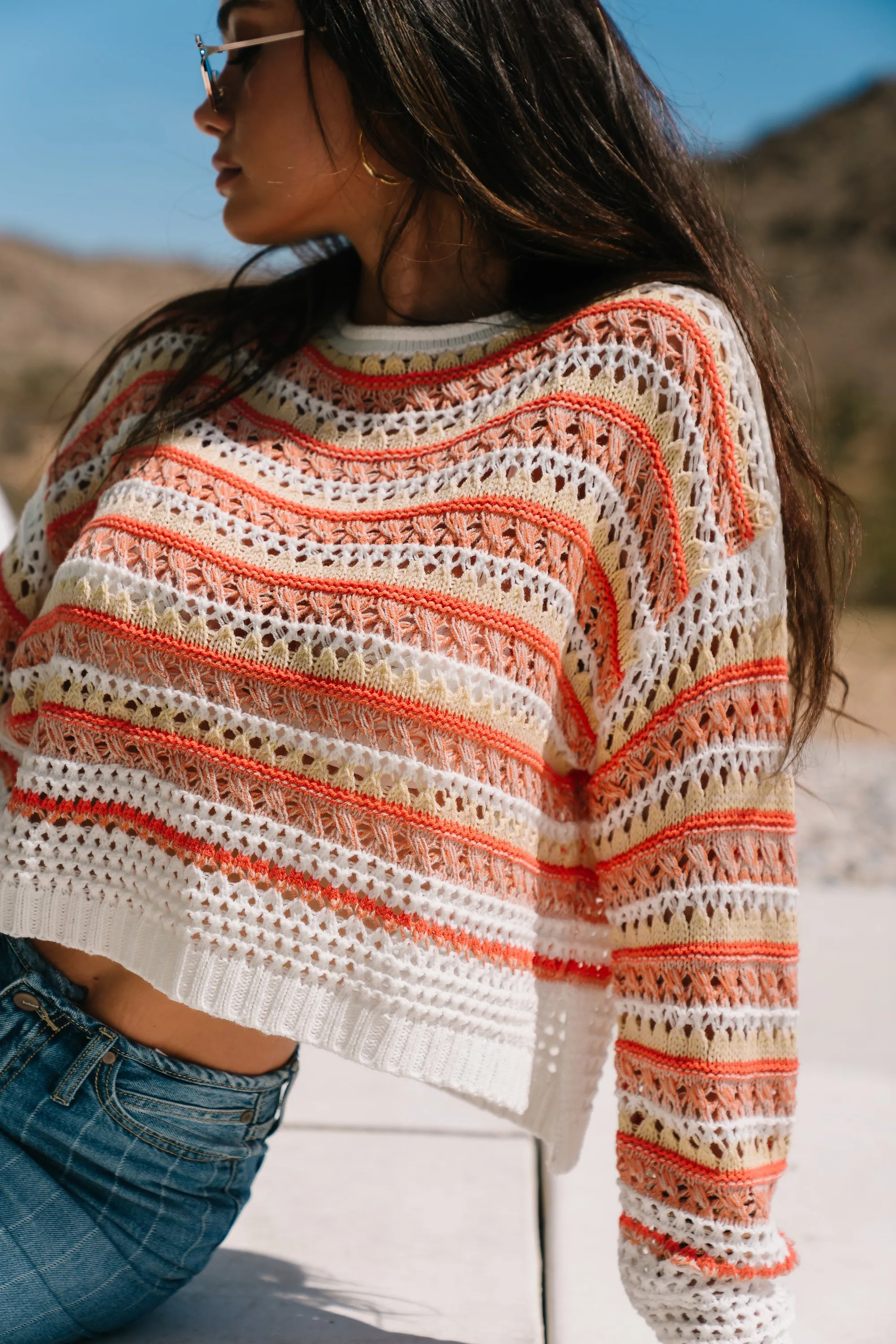 Correy Striped Sweater - FINAL SALE sold by bohme product image thumbnail 2