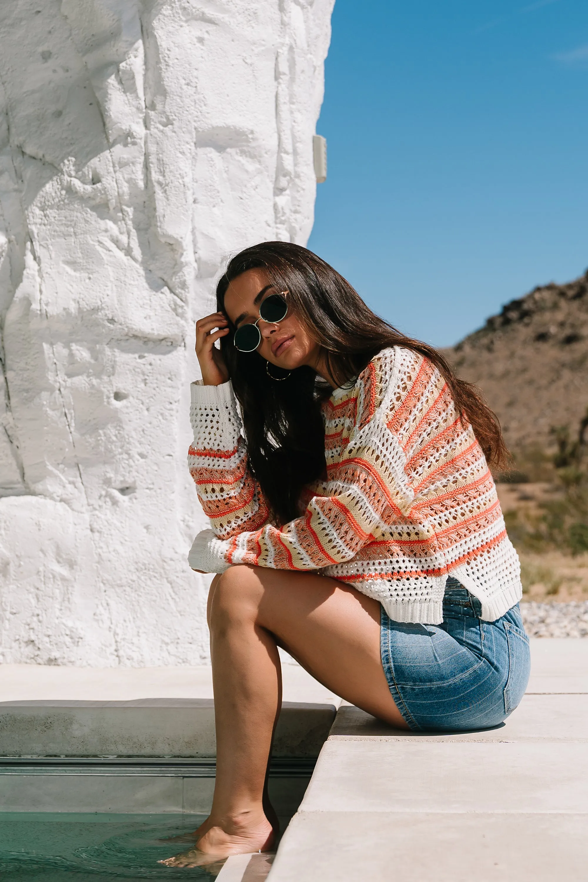 Correy Striped Sweater - FINAL SALE sold by bohme product image thumbnail 4