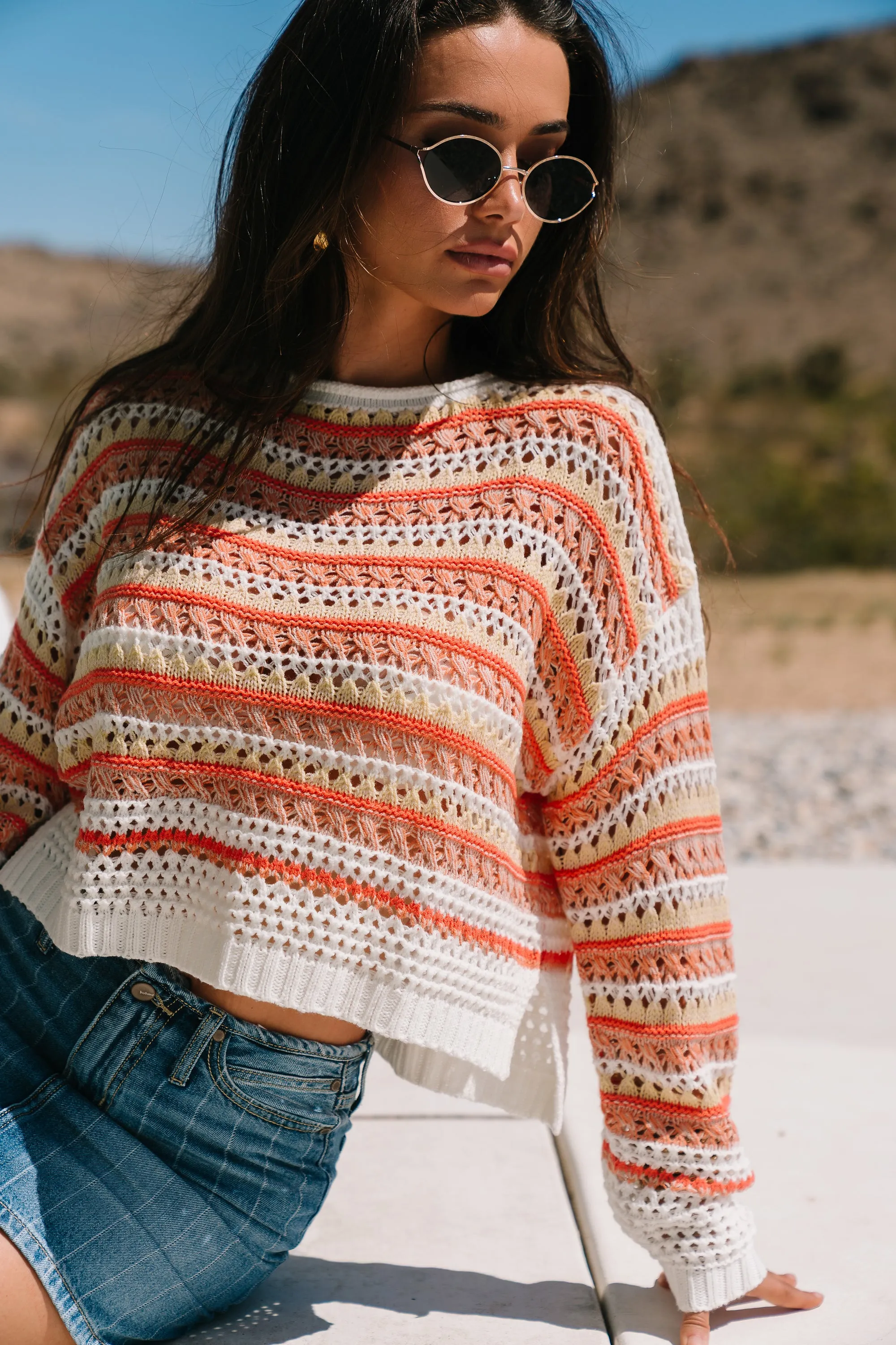 Correy Striped Sweater - FINAL SALE sold by bohme product image thumbnail 5