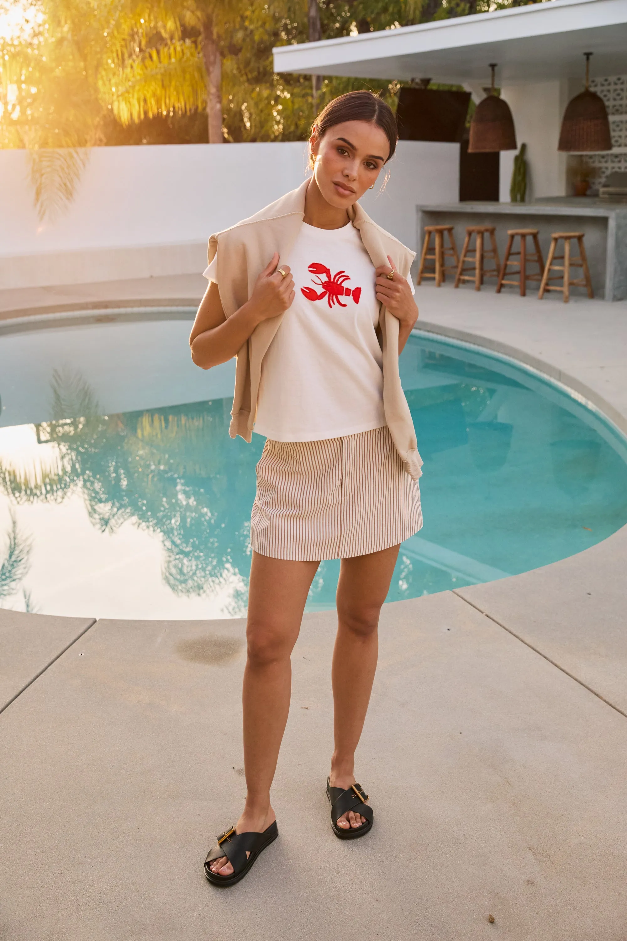 Gloria Lobster Tee sold by bohme product image thumbnail 4