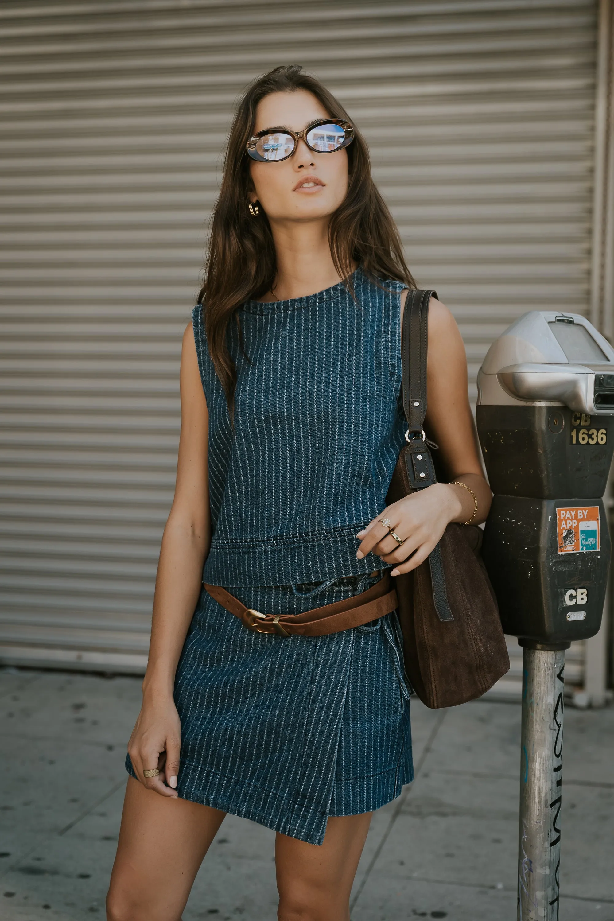 Priya Striped Tank - FINAL SALE sold by bohme product image thumbnail 3