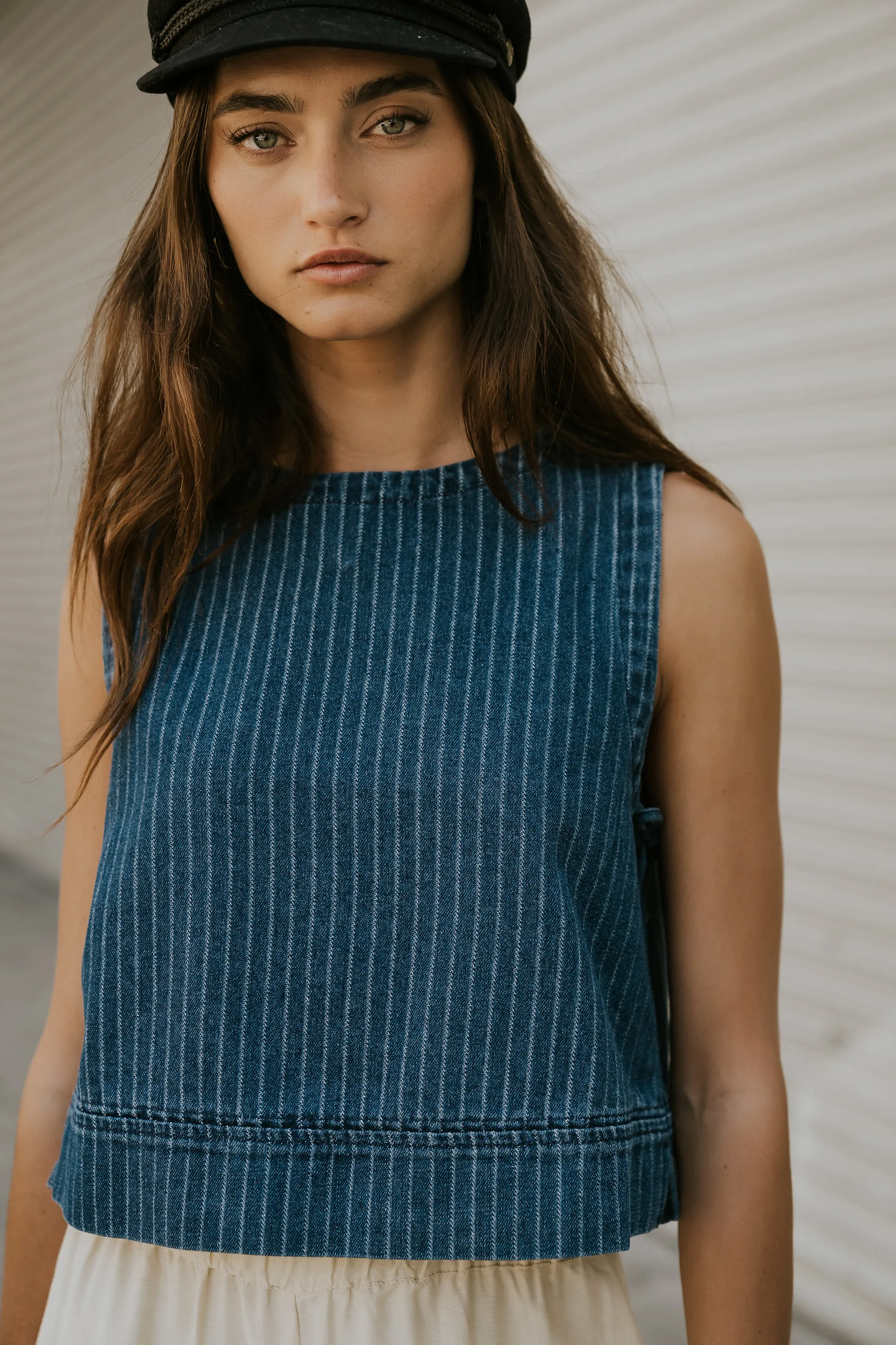 Priya Striped Tank - FINAL SALE sold by bohme product image thumbnail 5