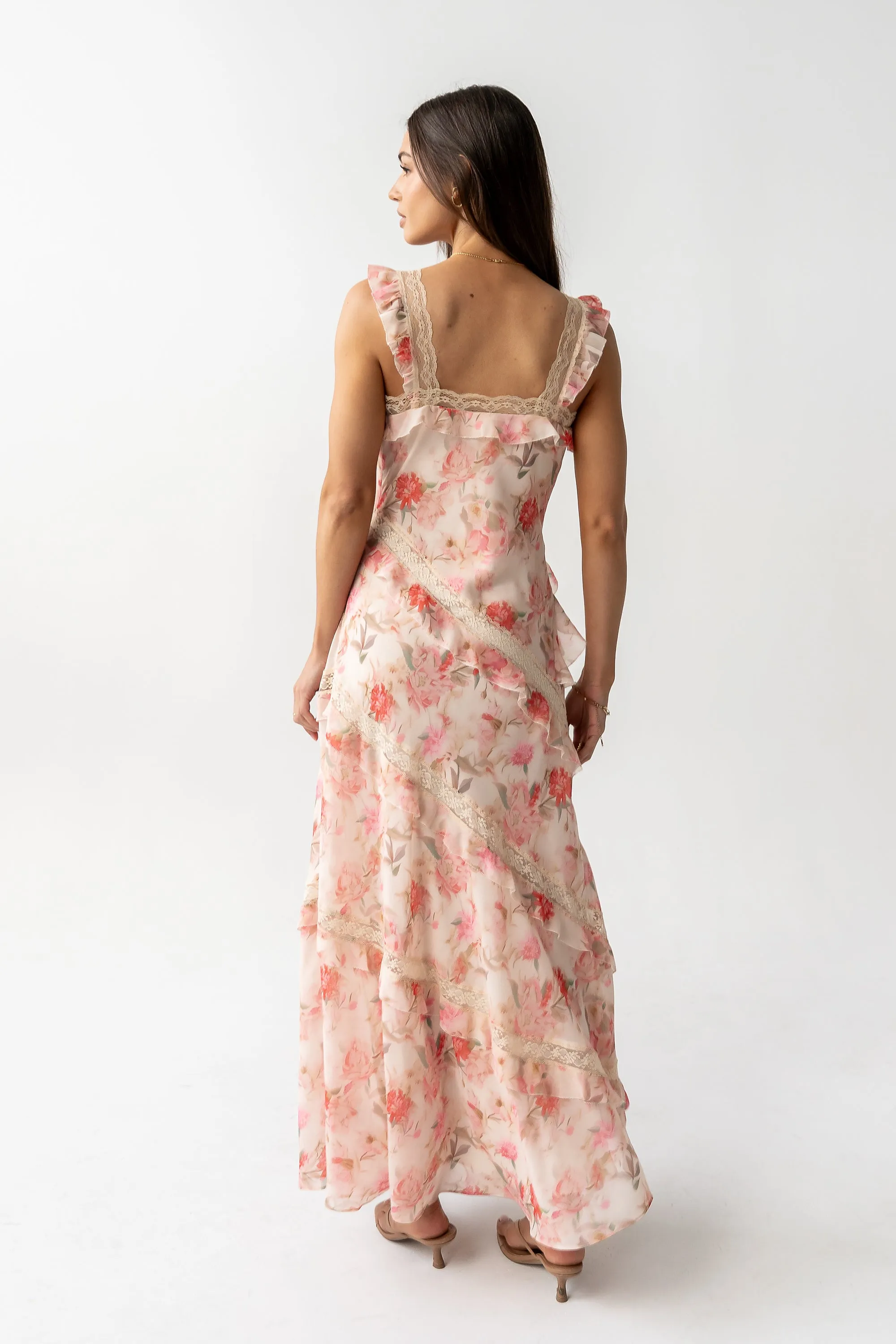 Franny Ruffle Maxi Dress sold by bohme product image thumbnail 3