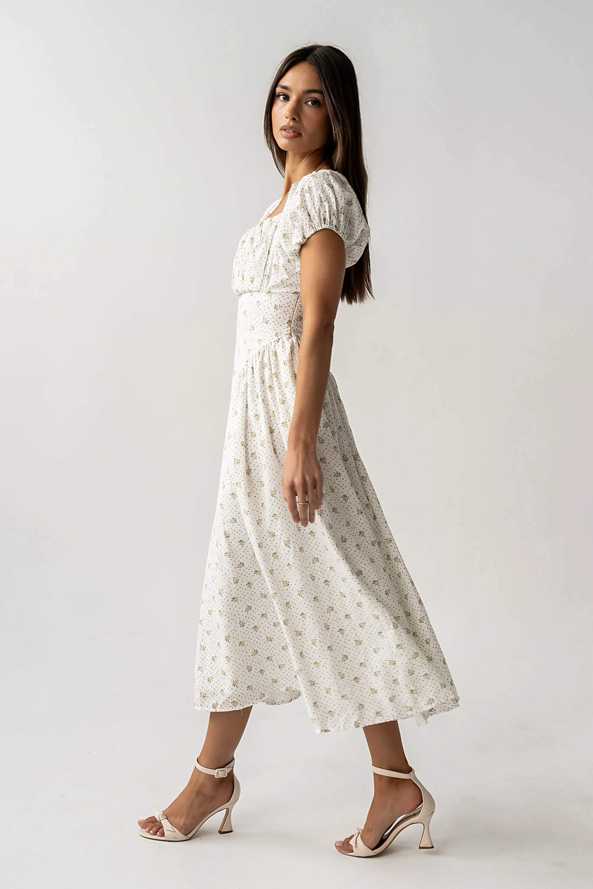 Freda Floral Maxi Dress sold by bohme product image thumbnail 4