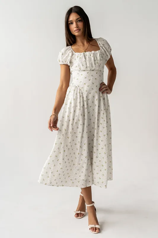 Freda Floral Maxi Dress made by bohme