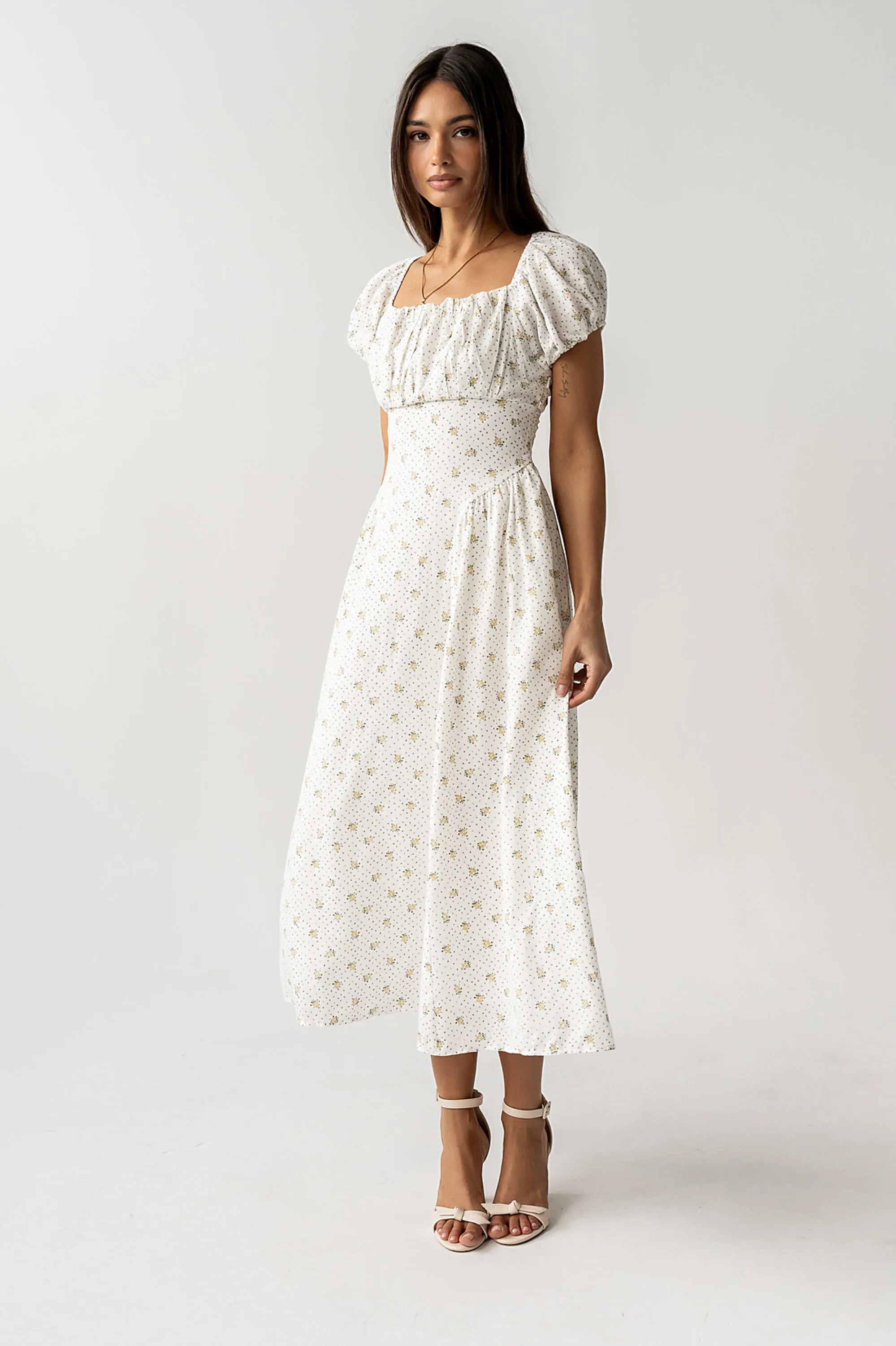 Freda Floral Maxi Dress sold by bohme product image thumbnail 5