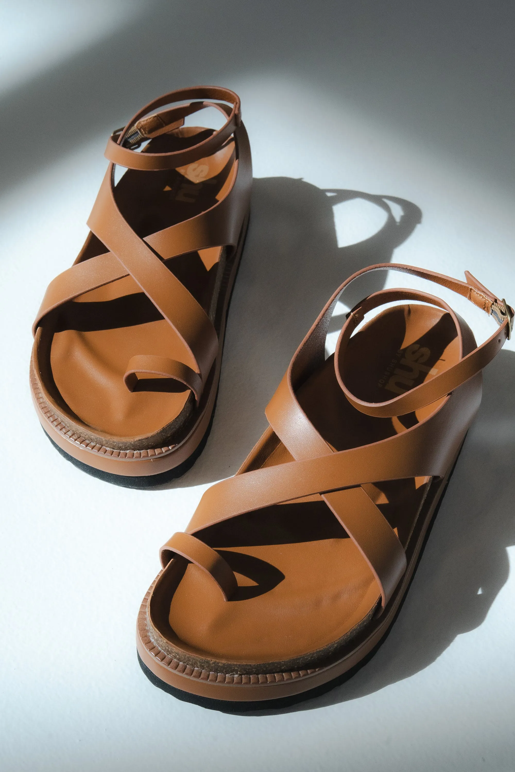 Carol Strappy Sandal in Tan sold by bohme product image thumbnail 2