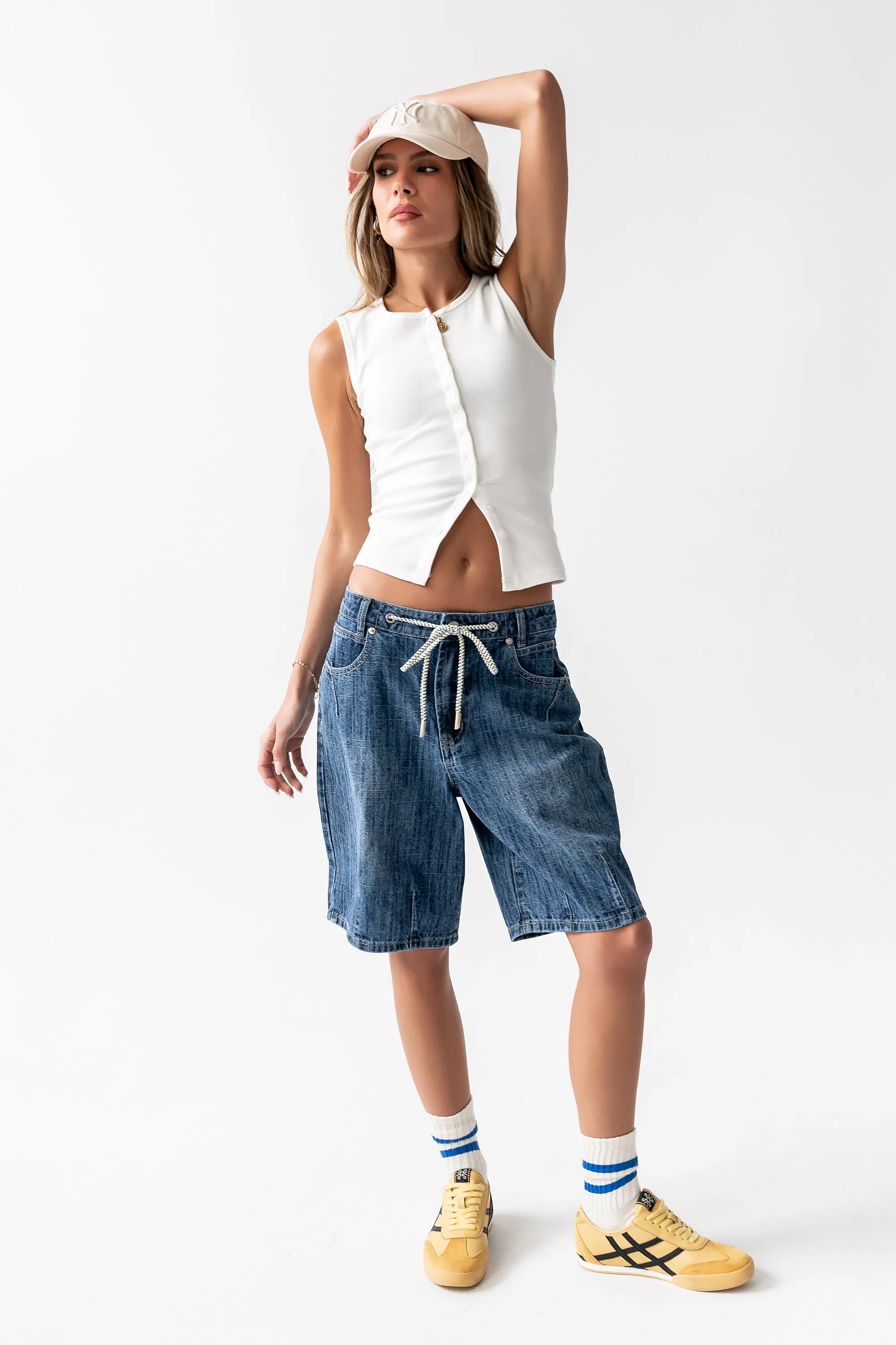 Ashley Barrel Bermuda Shorts - FINAL SALE sold by bohme product image thumbnail 4