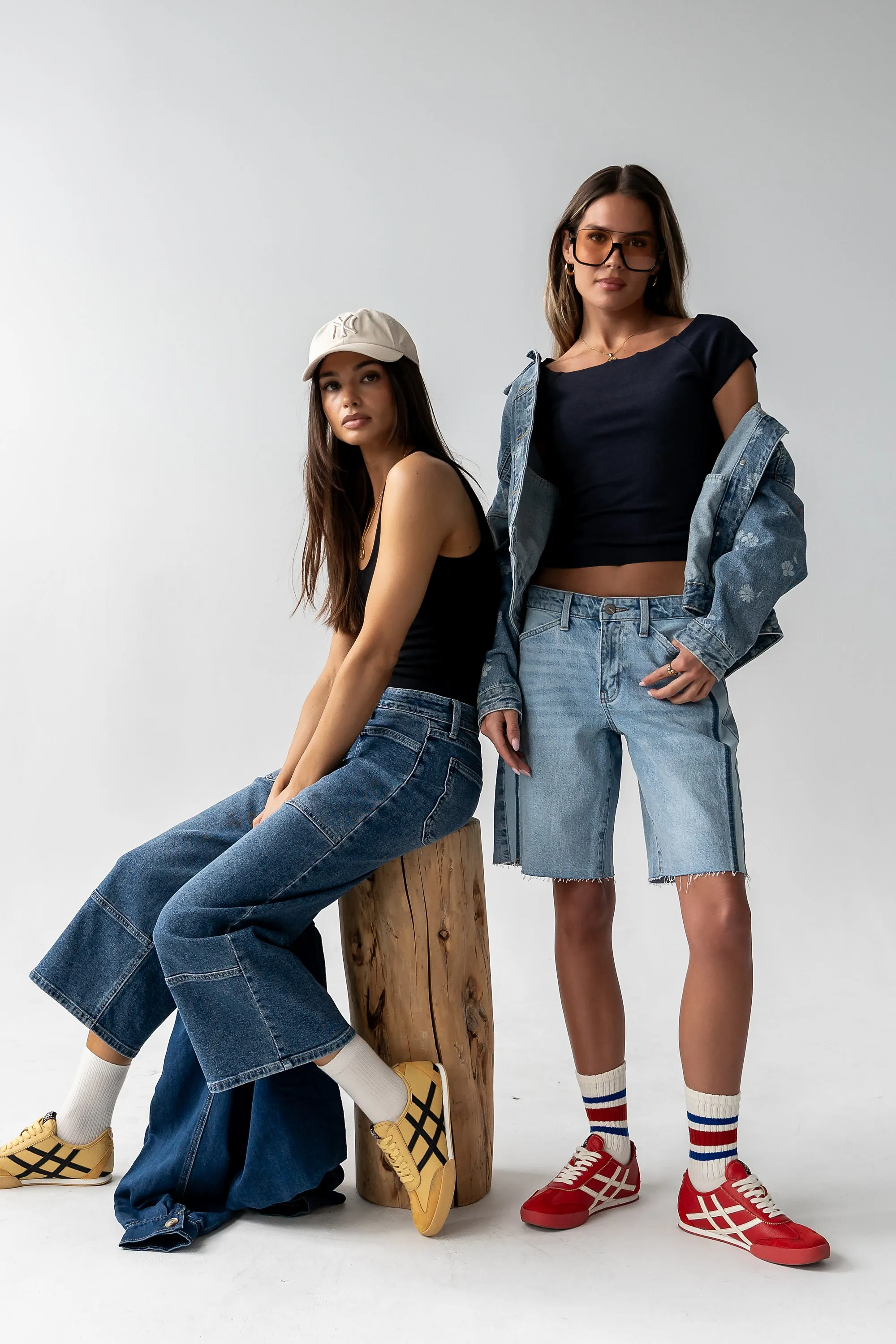 Lennox Knit Top in Navy sold by bohme product image thumbnail 3